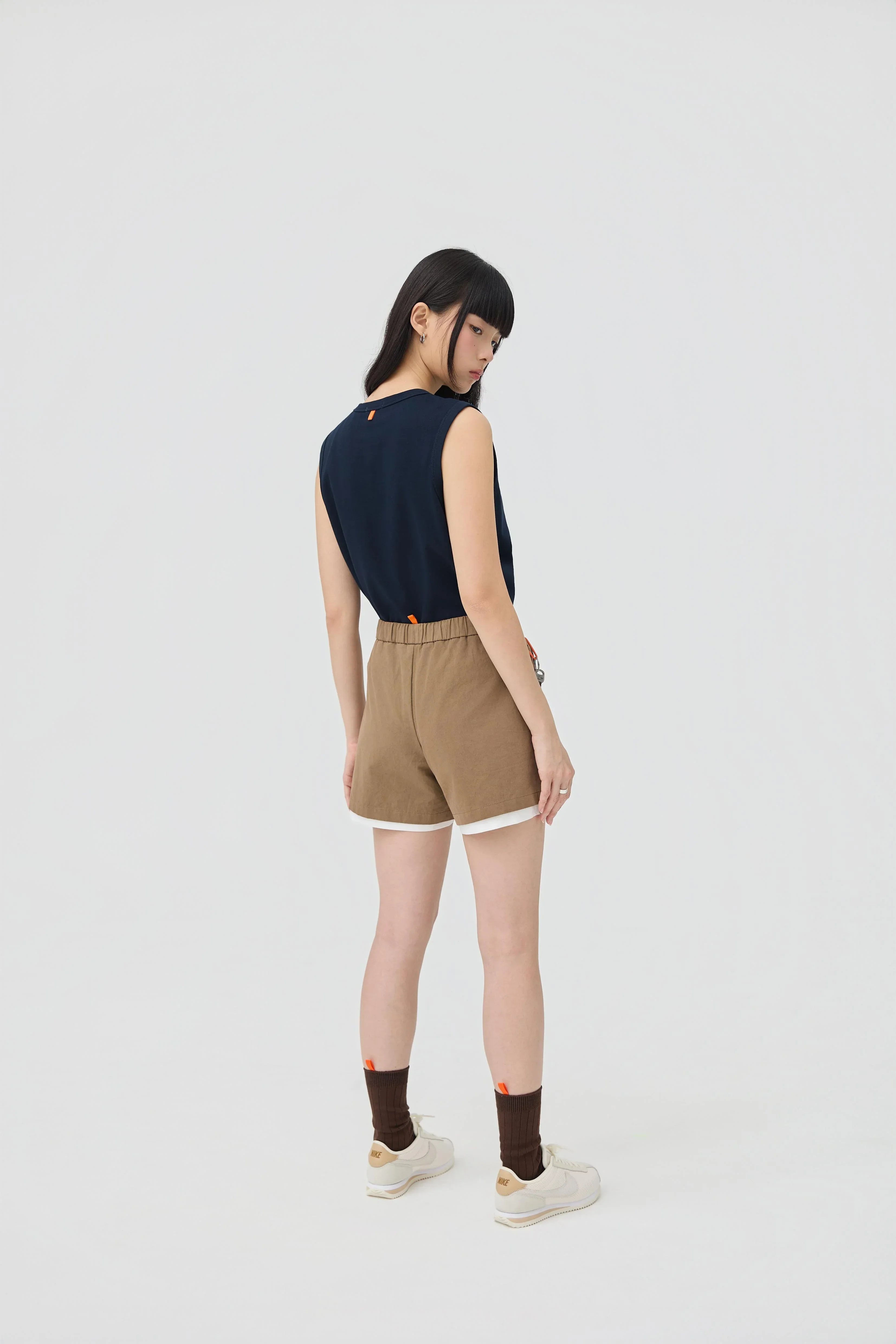 3EIGHTH | Futae Shorts In Sandstone - Image 6