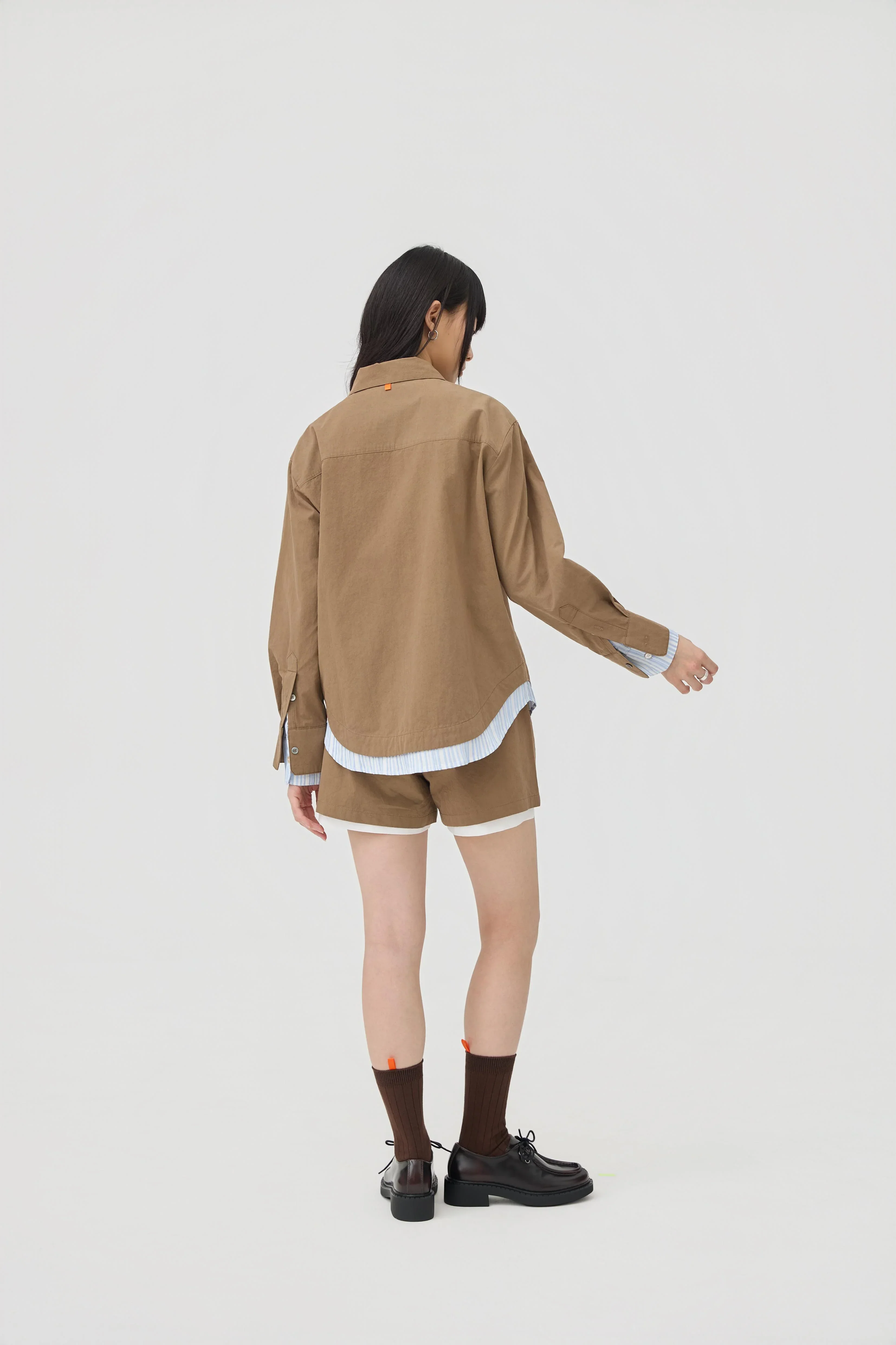 3EIGHTH | Kasane Shirt In Sandstone - Image 7