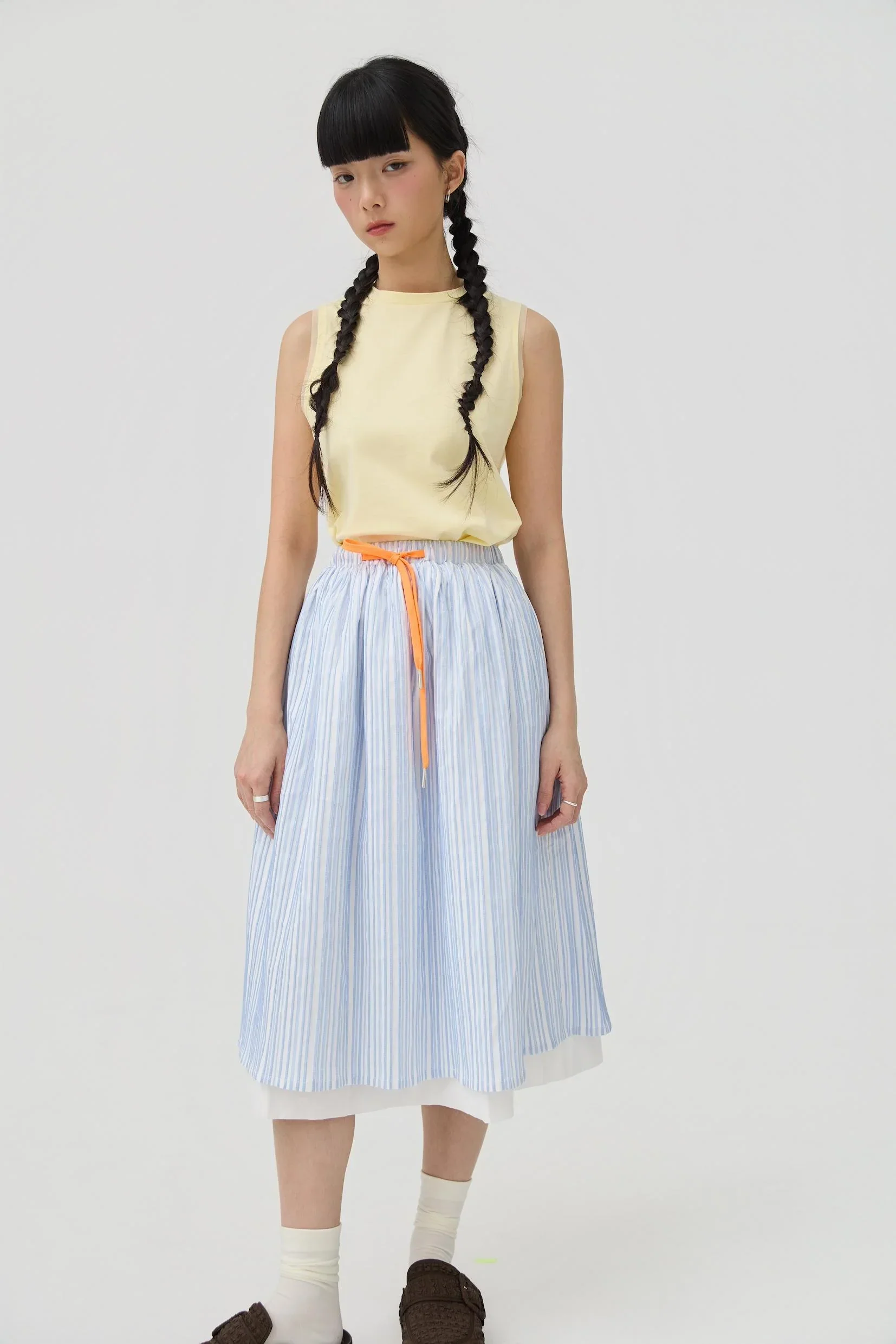 3EIGHTH | Kumo Muscle Tank | Butter Yellow - Image 5