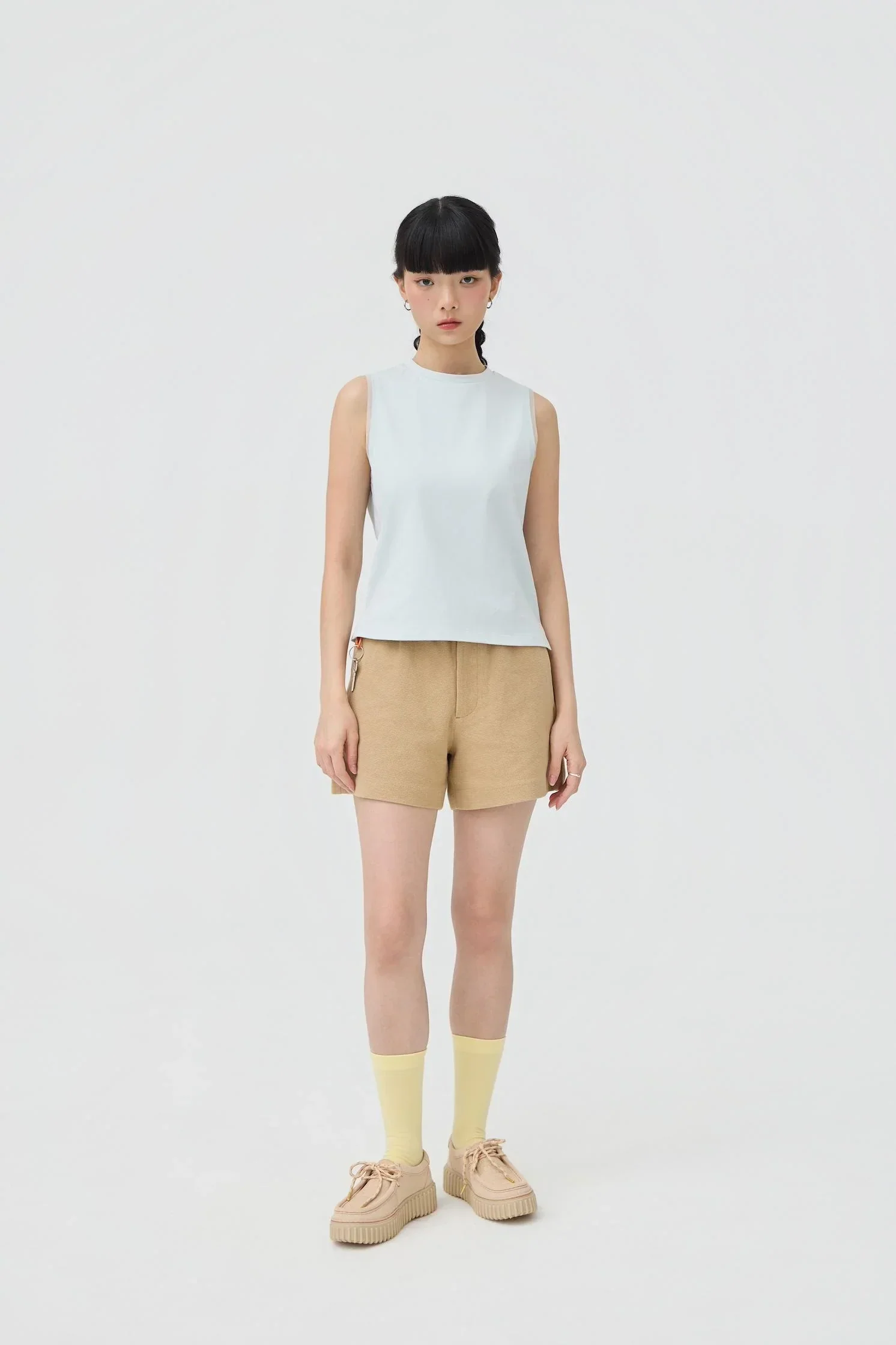 3EIGHTH | Kumo Muscle Tank | Stone Blue