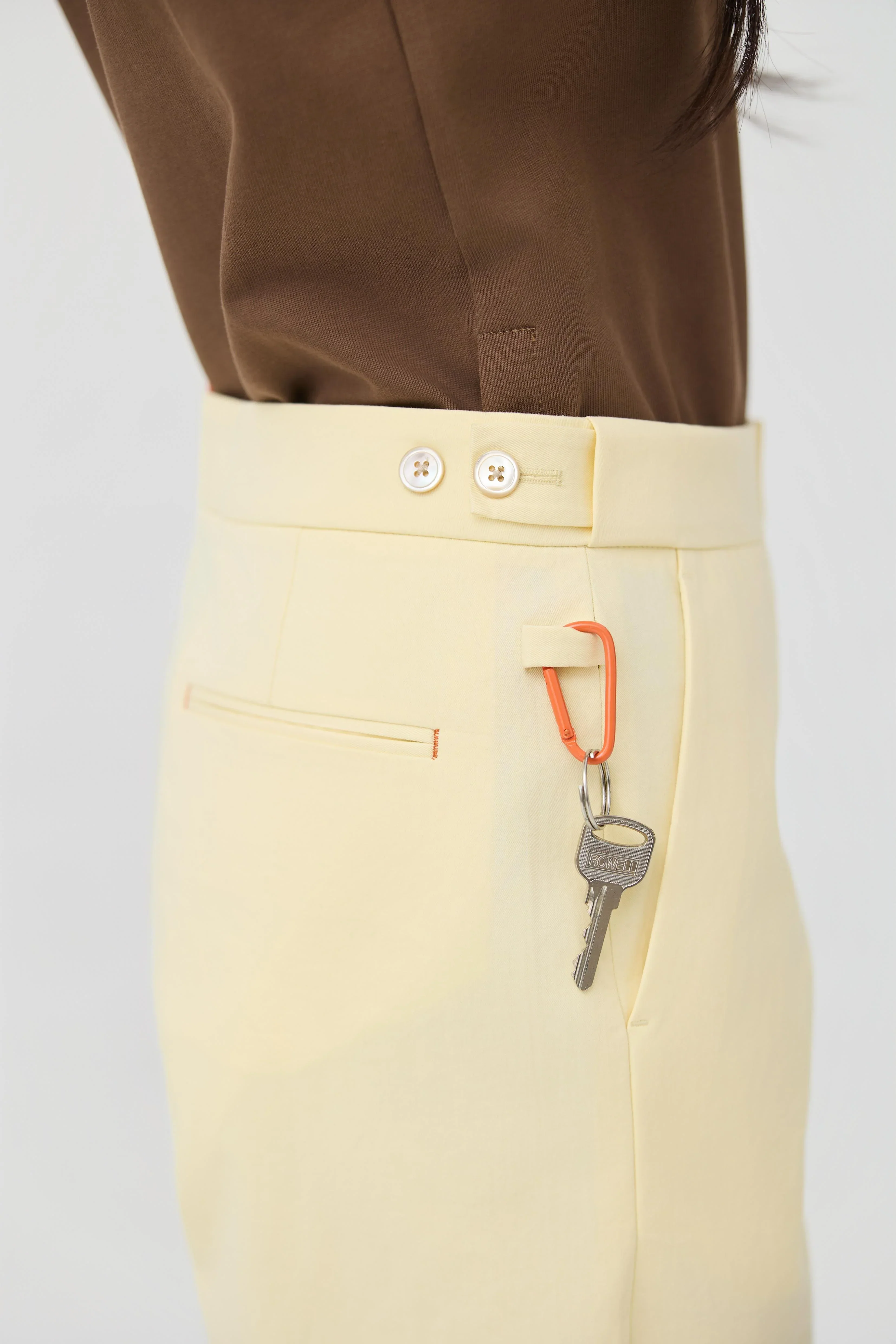 3EIGHTH | Sagyo Trousers In Sunshine Yellow - Image 4