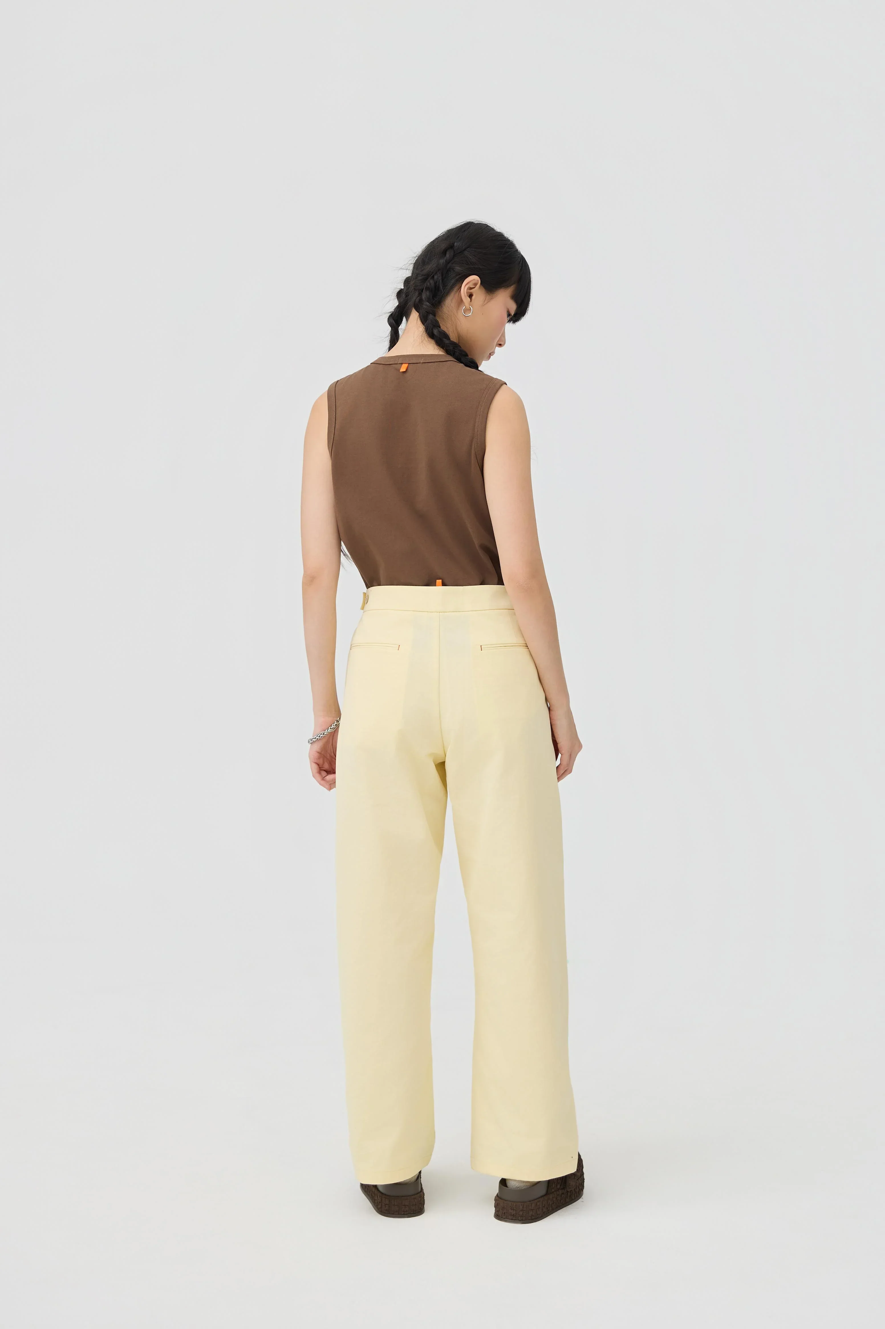 3EIGHTH | Sagyo Trousers In Sunshine Yellow - Image 6