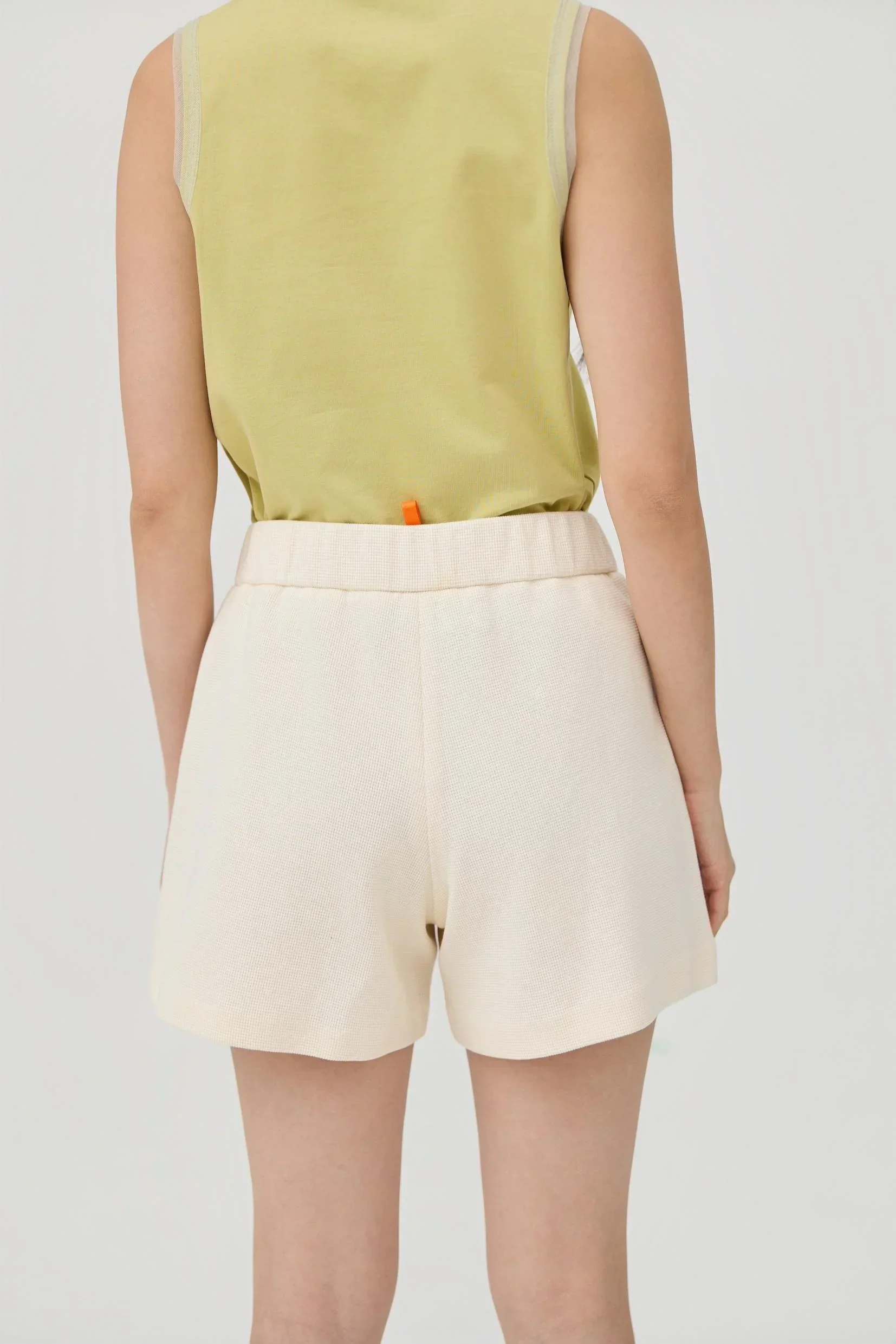3EIGHTH | Yuru Knit Shorts | Cream - Image 4