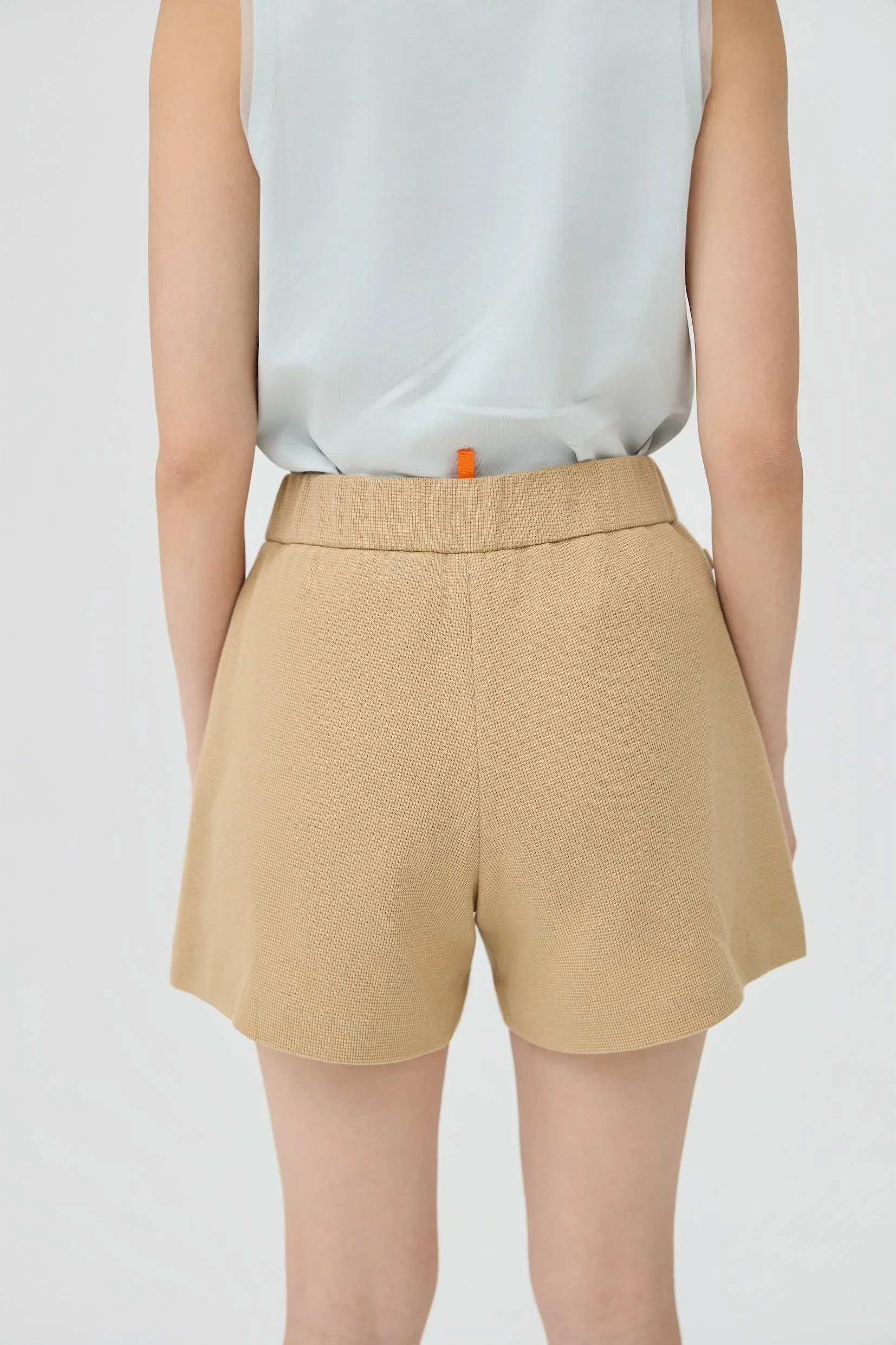 3EIGHTH | Yuru Knit Shorts Khaki - Image 4