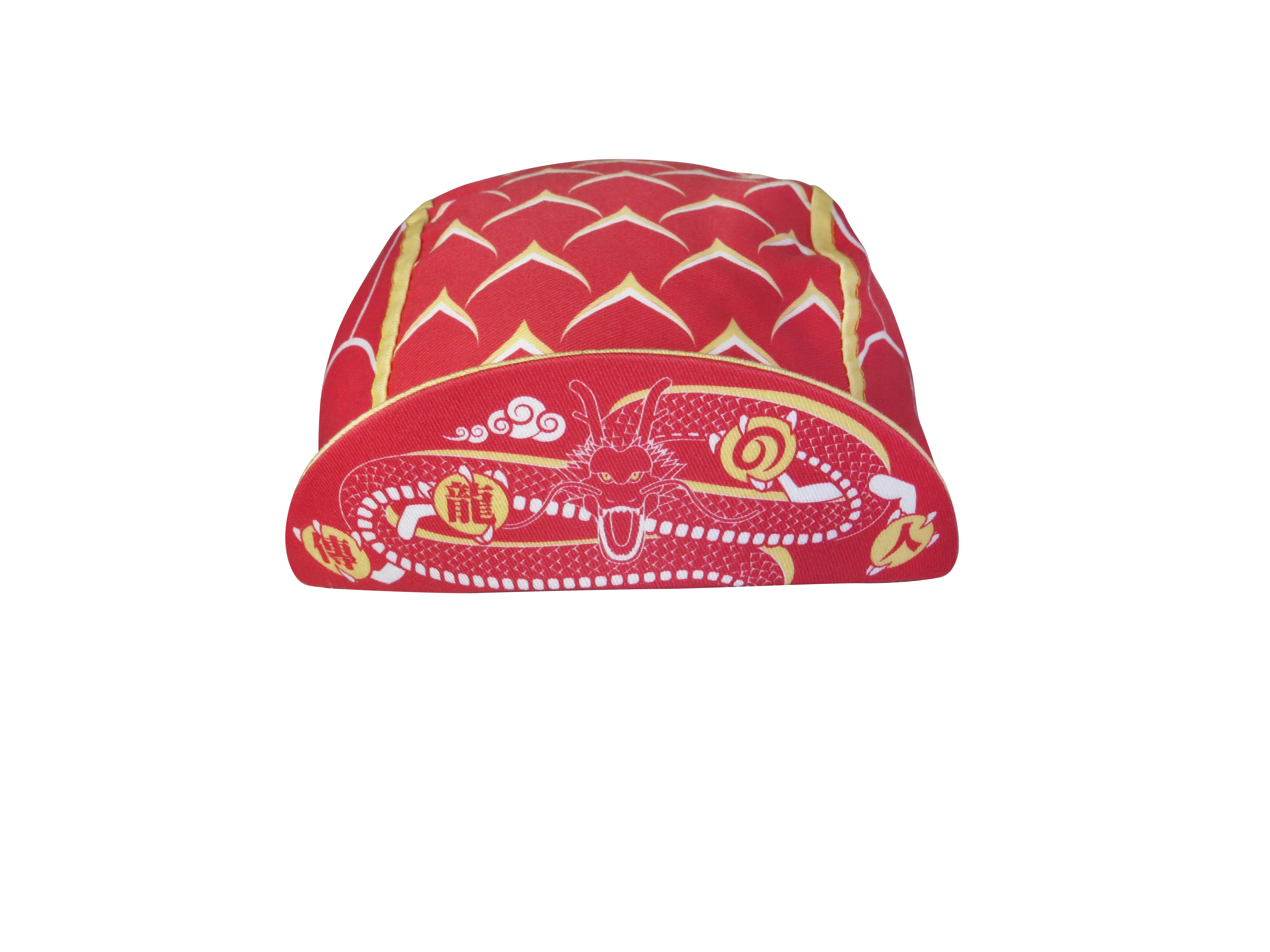 A DESIGN BY TAKACHYA | Cycling Cap - DragonfruitZ Auspicious Red - Image 3