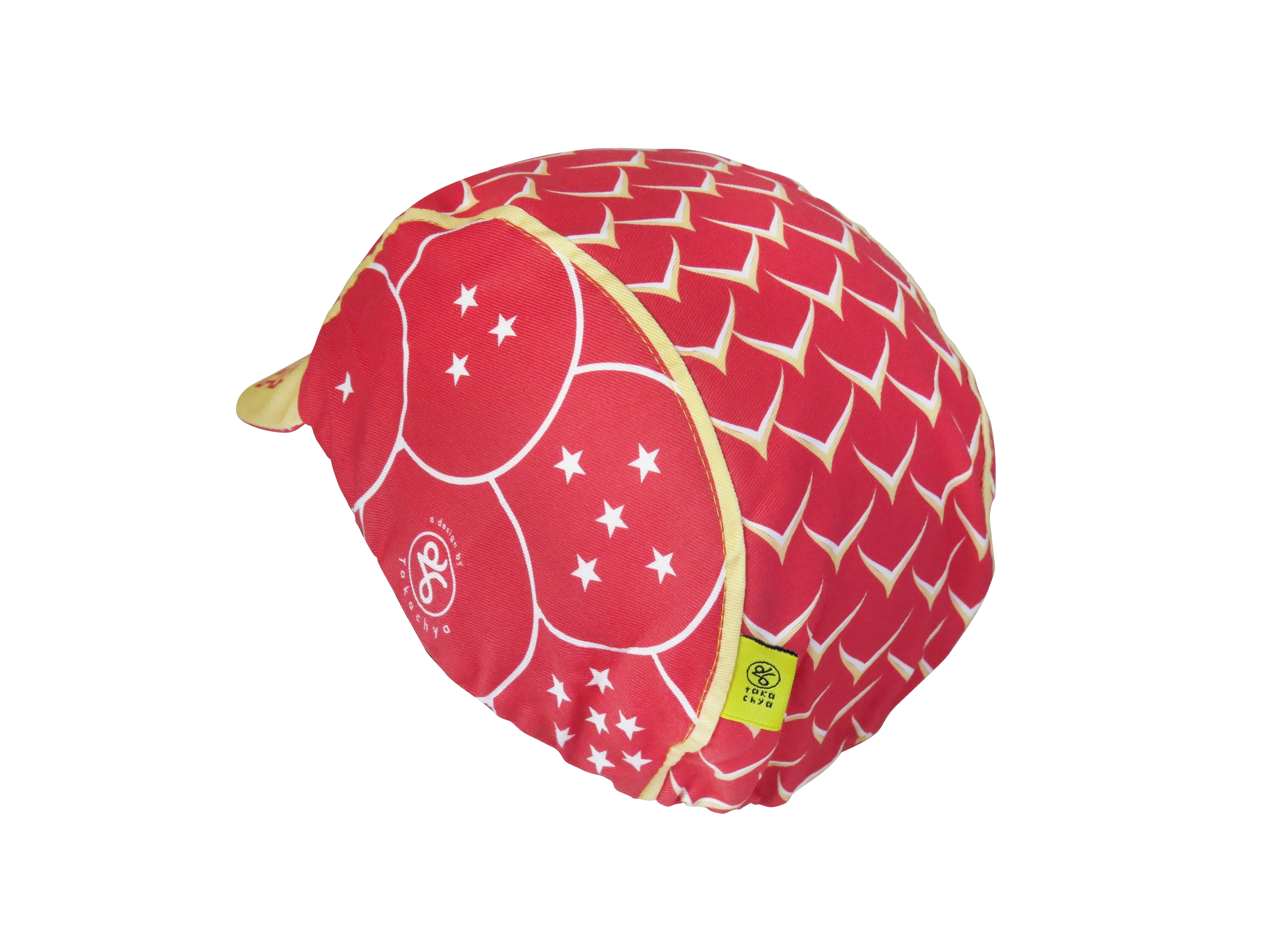 A DESIGN BY TAKACHYA | Cycling Cap - DragonfruitZ Auspicious Red - Image 7