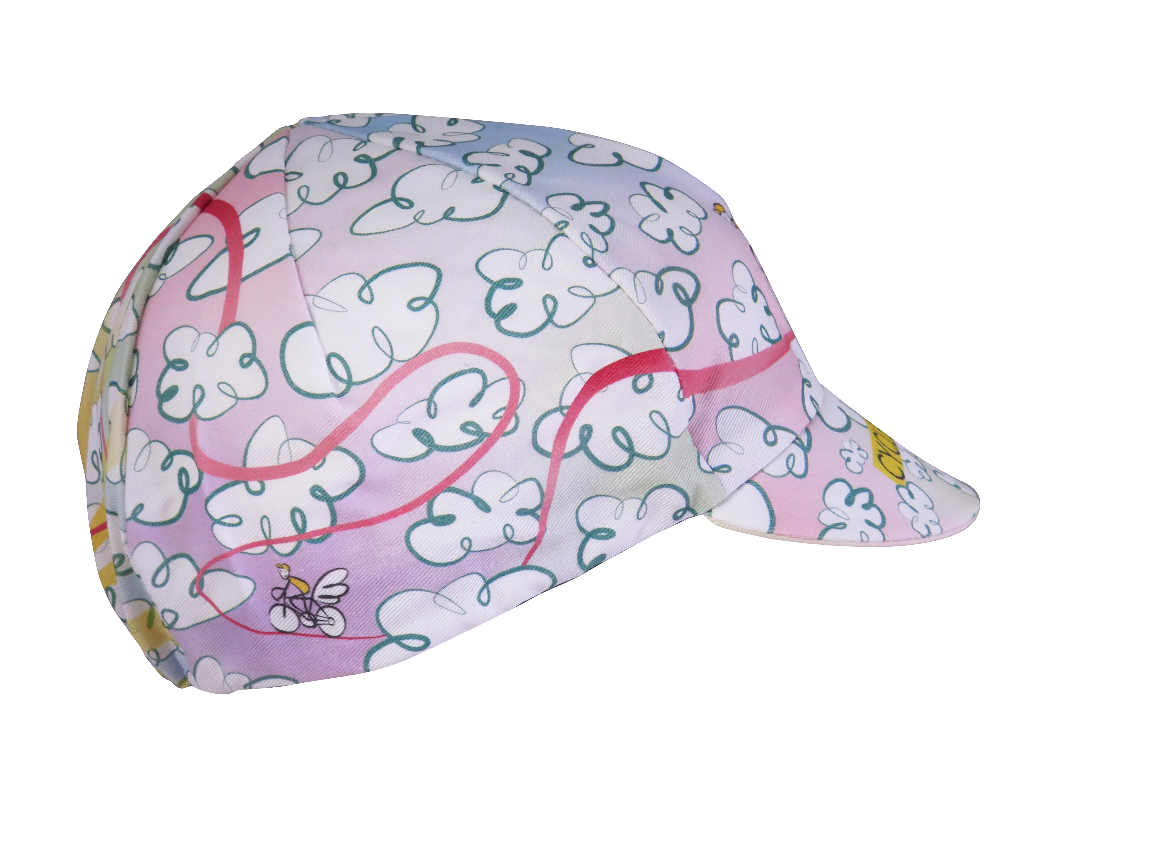 A DESIGN BY TAKACHYA | Cycling Cap - Flying Unicorn Psychedelic - Image 10