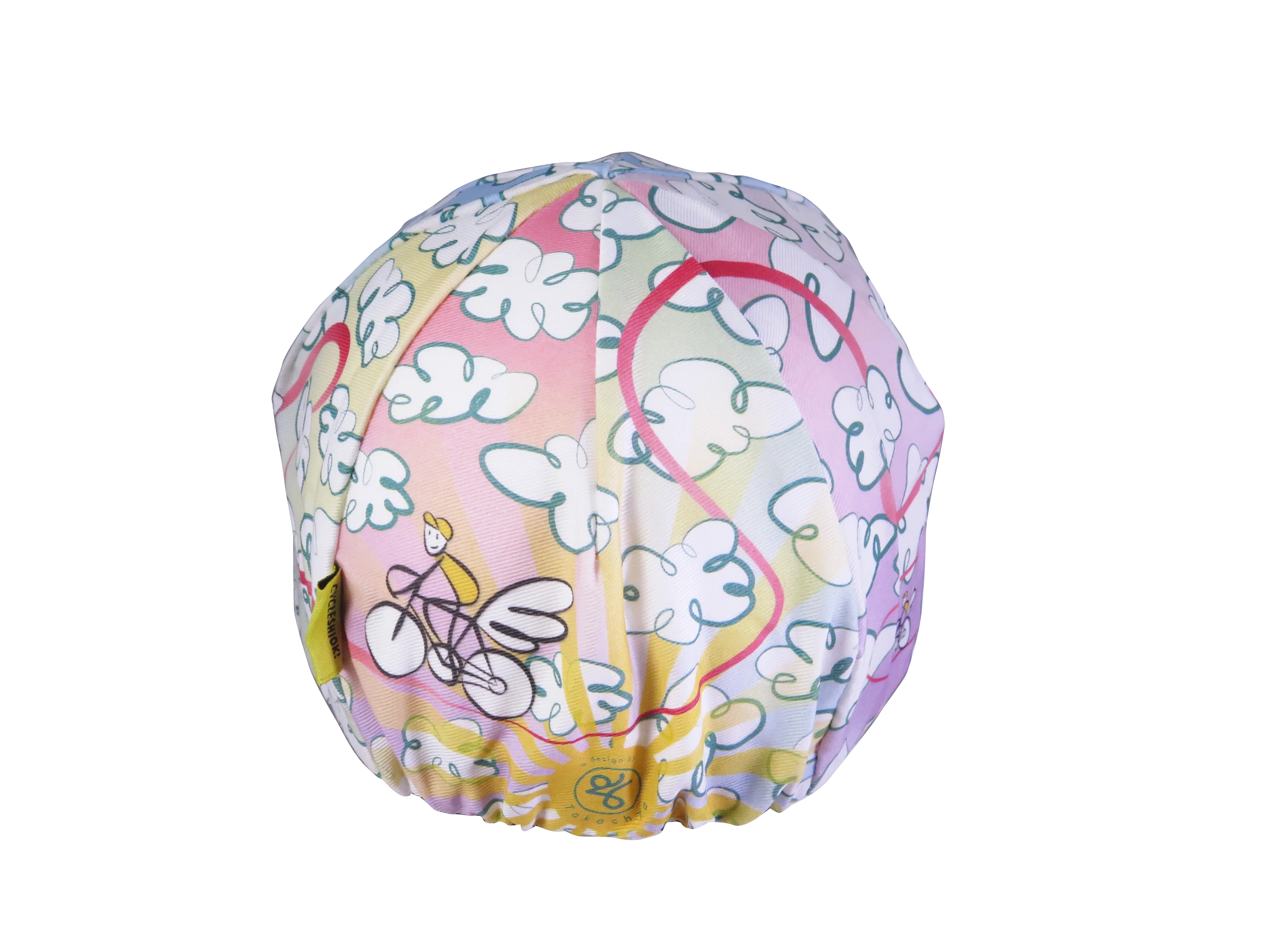 A DESIGN BY TAKACHYA | Cycling Cap - Flying Unicorn Psychedelic - Image 8