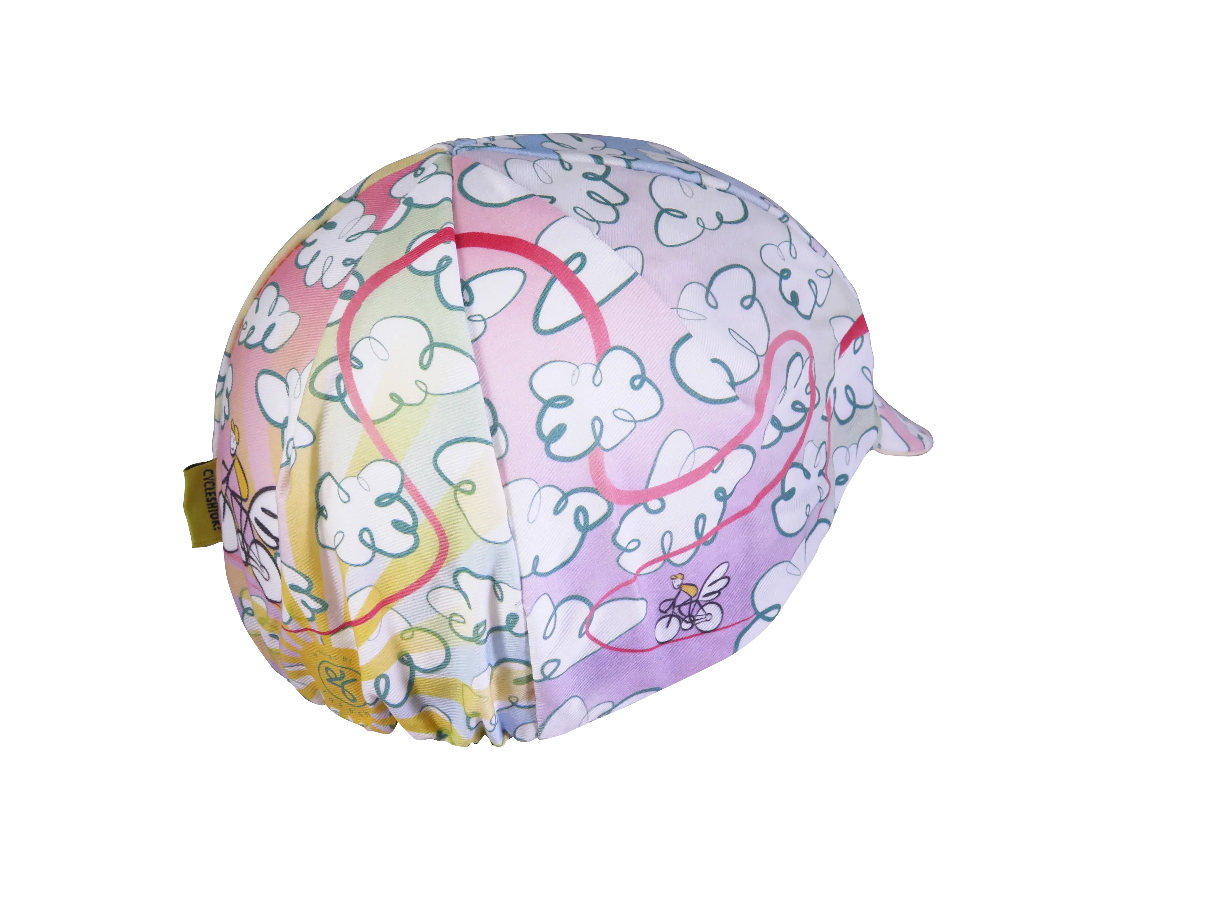 A DESIGN BY TAKACHYA | Cycling Cap - Flying Unicorn Psychedelic - Image 9