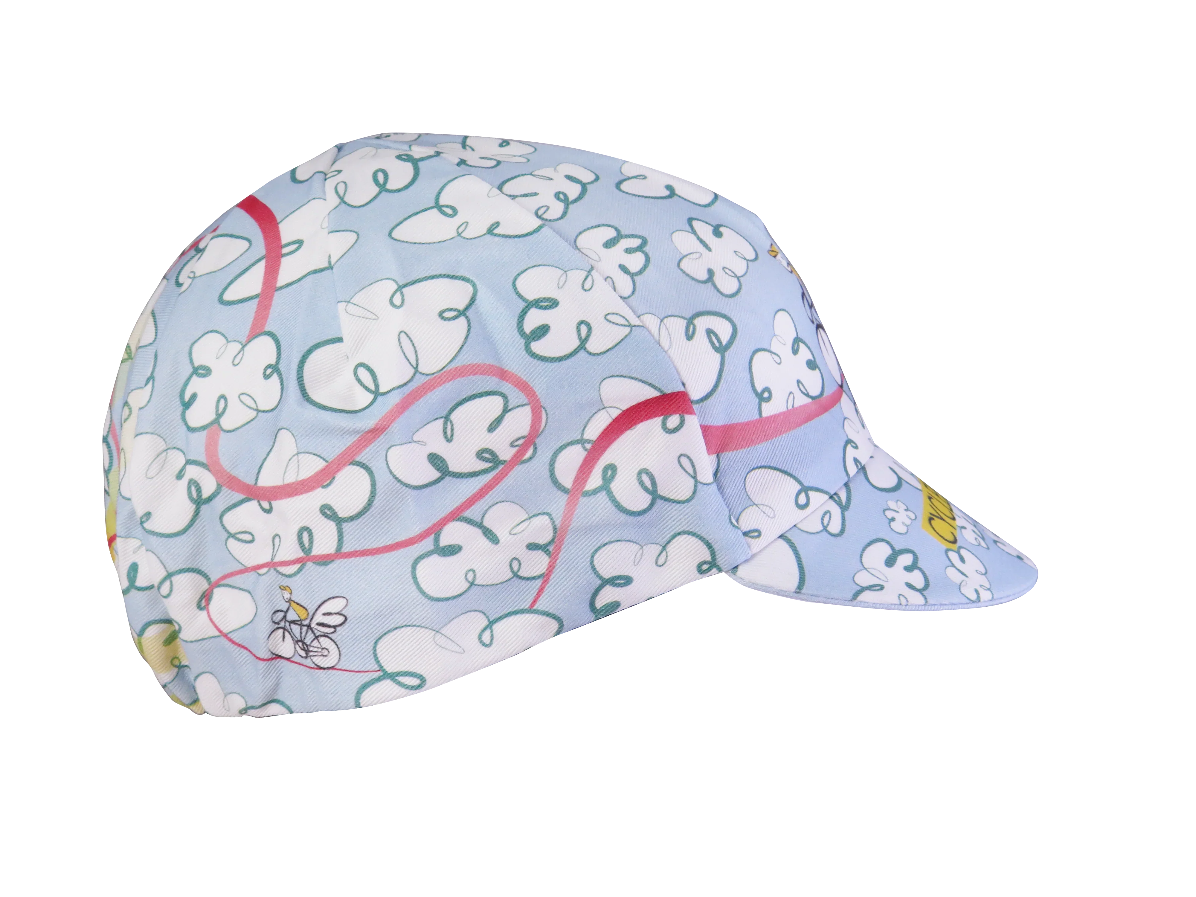 A DESIGN BY TAKACHYA | Cycling Cap - Flying Unicorn Sky Blue - Image 10