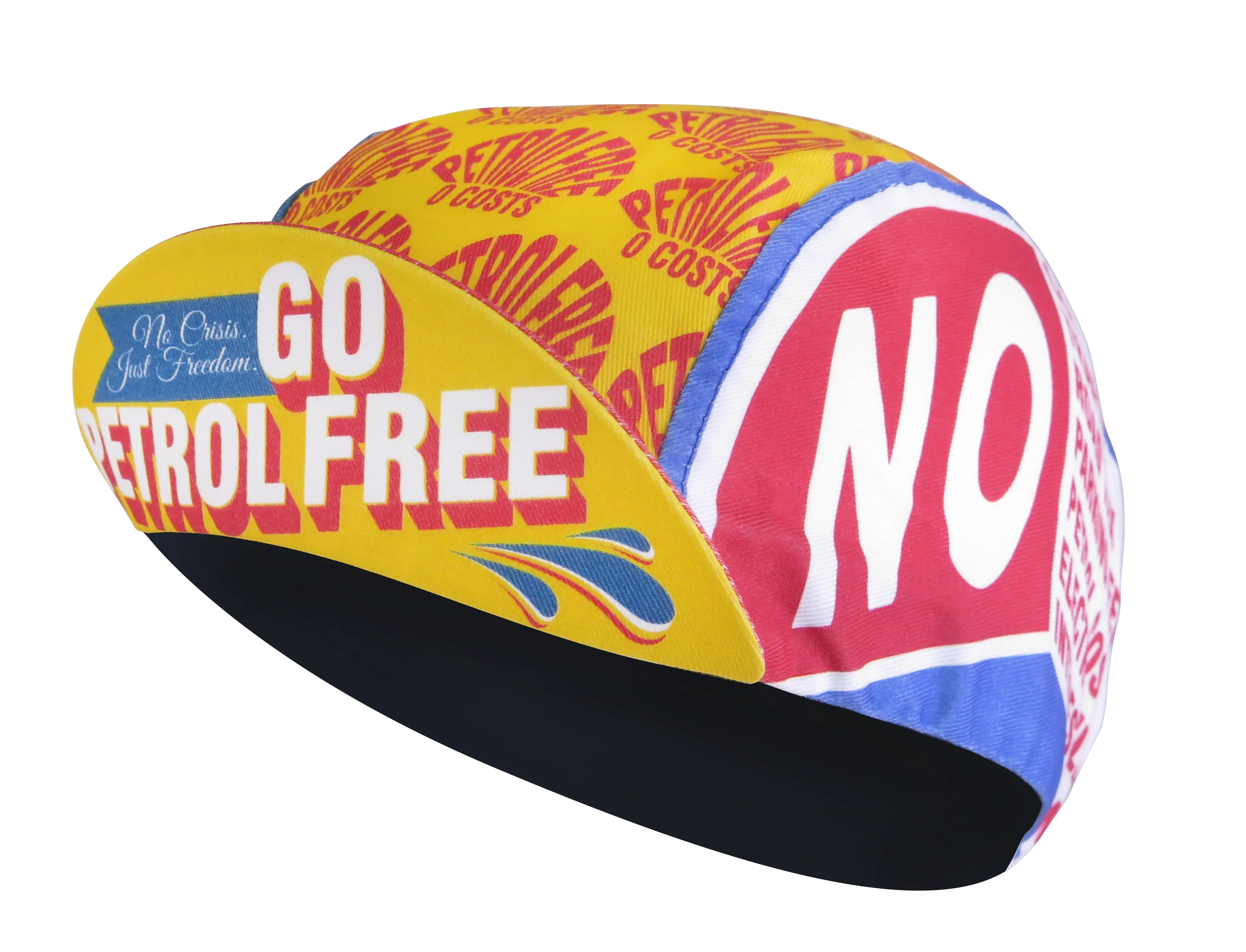 A DESIGN BY TAKACHYA | Cycling Cap - Go Petrol Free - Image 3