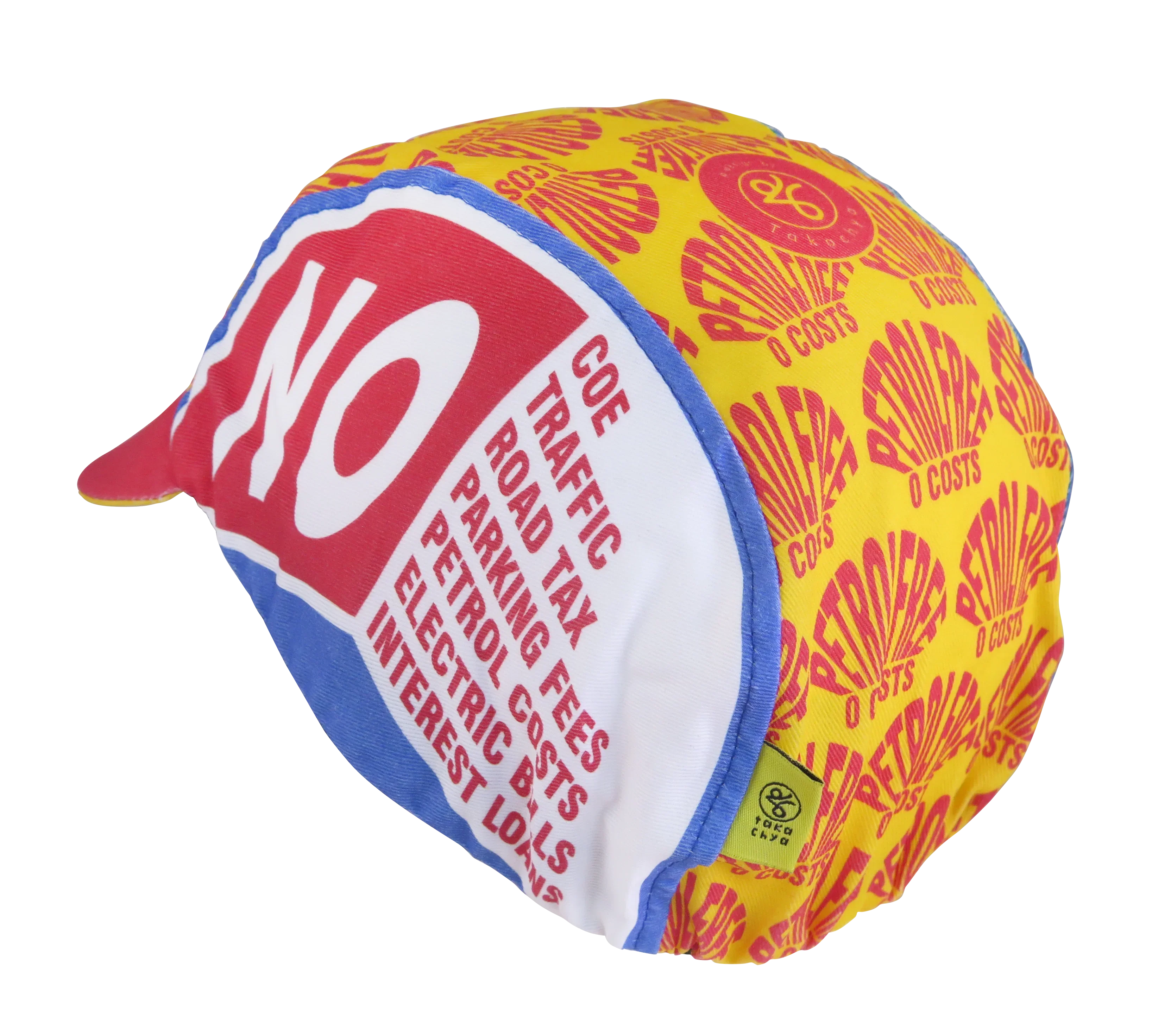 A DESIGN BY TAKACHYA | Cycling Cap - Go Petrol Free - Image 6