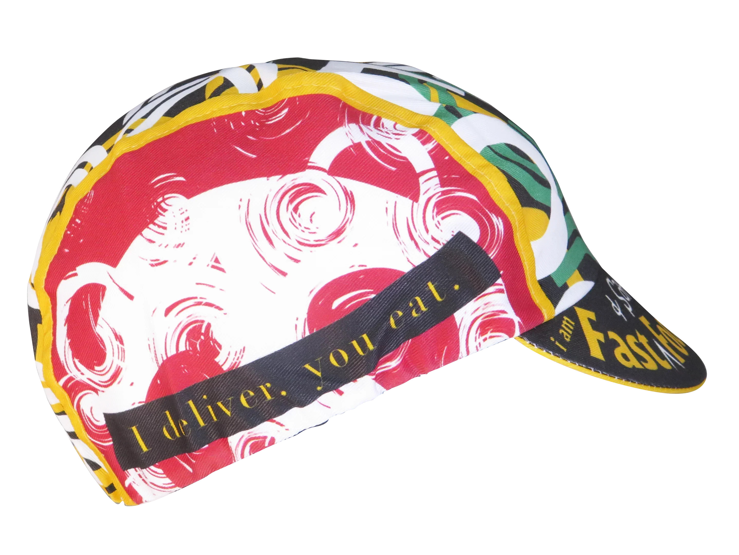 A DESIGN BY TAKACHYA | Cycling Cap - I Am Fast Food Rider (Color) - Image 10
