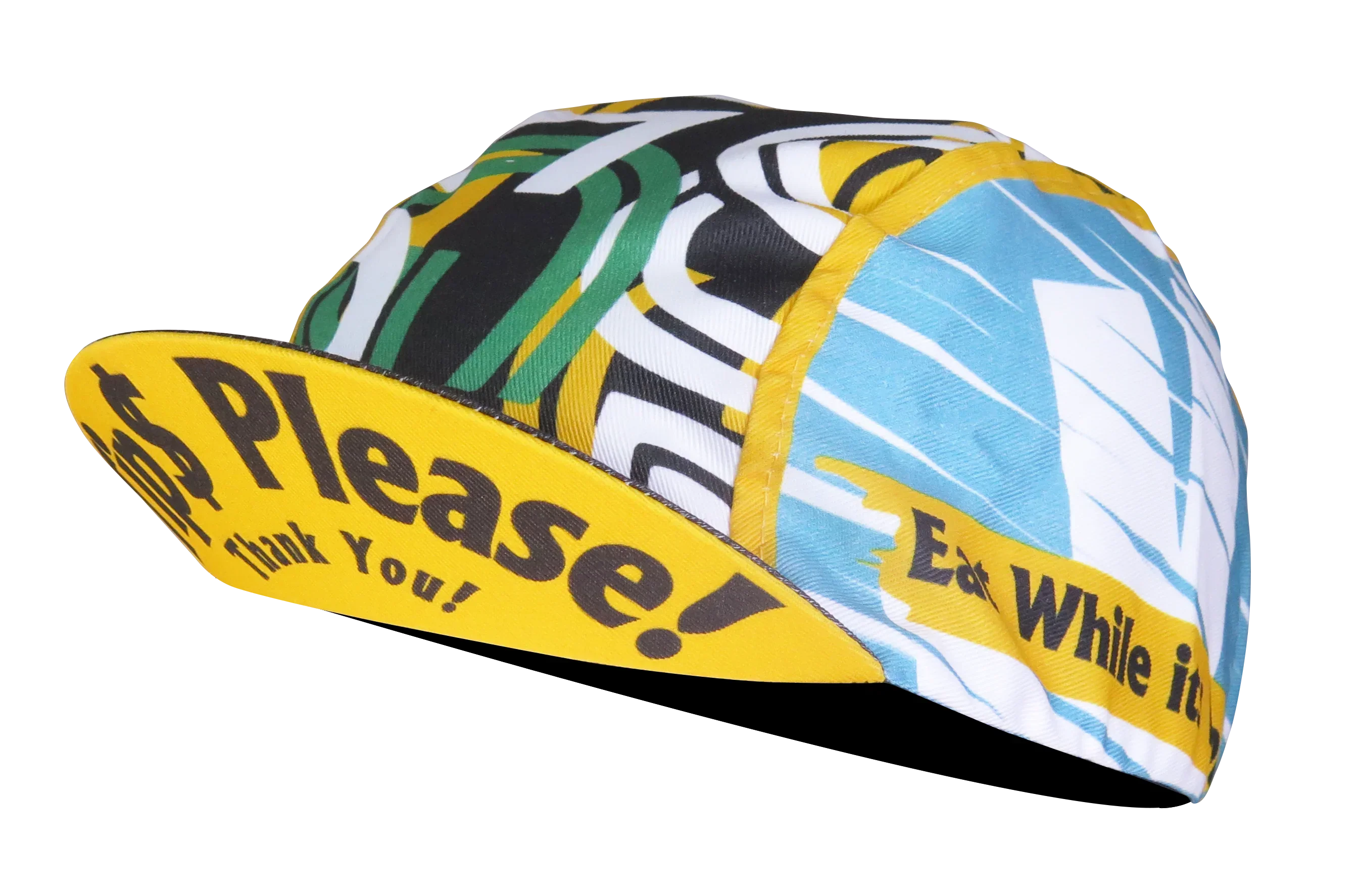 A DESIGN BY TAKACHYA | Cycling Cap - I Am Fast Food Rider (Color) - Image 4