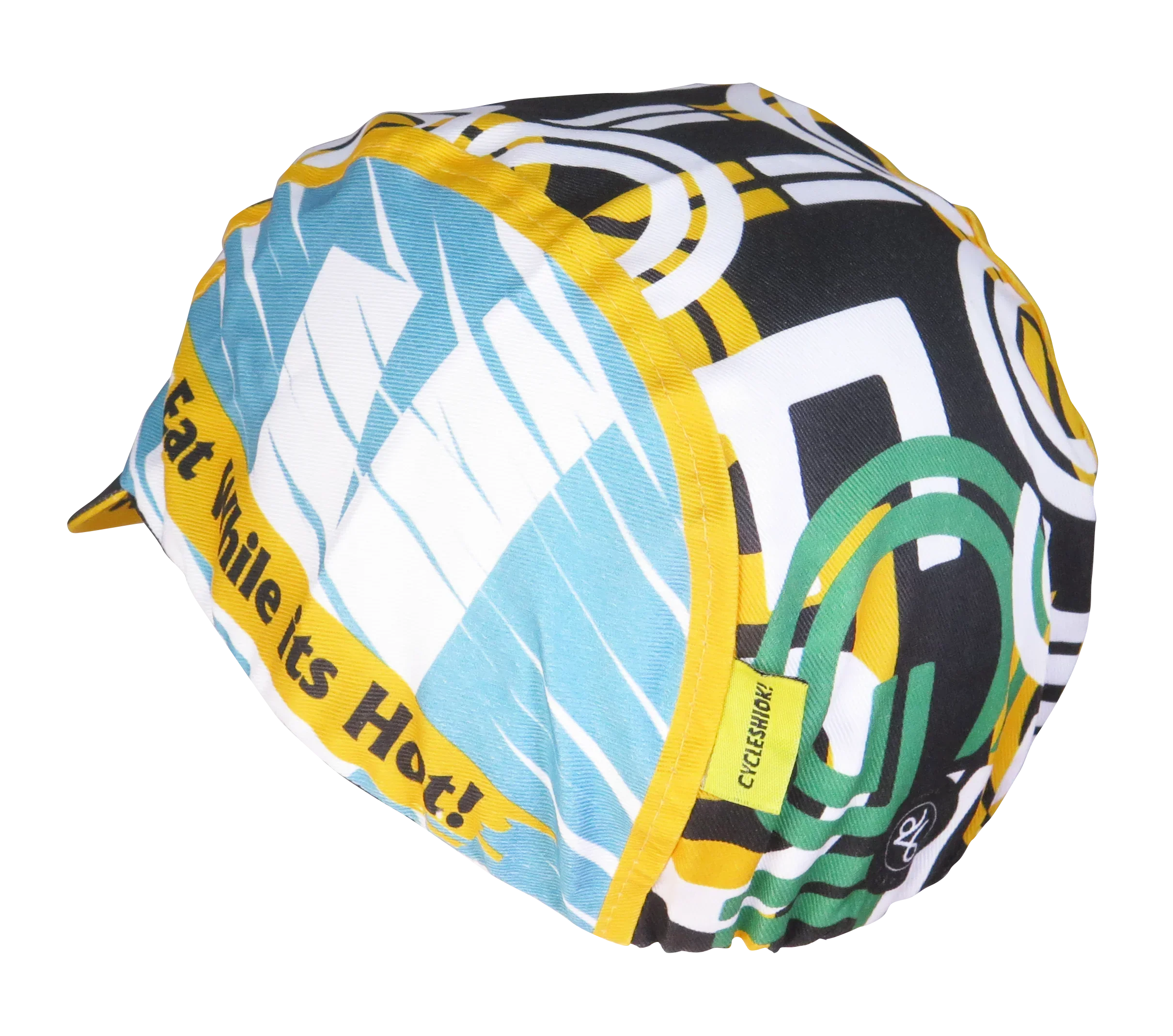 A DESIGN BY TAKACHYA | Cycling Cap - I Am Fast Food Rider (Color) - Image 7