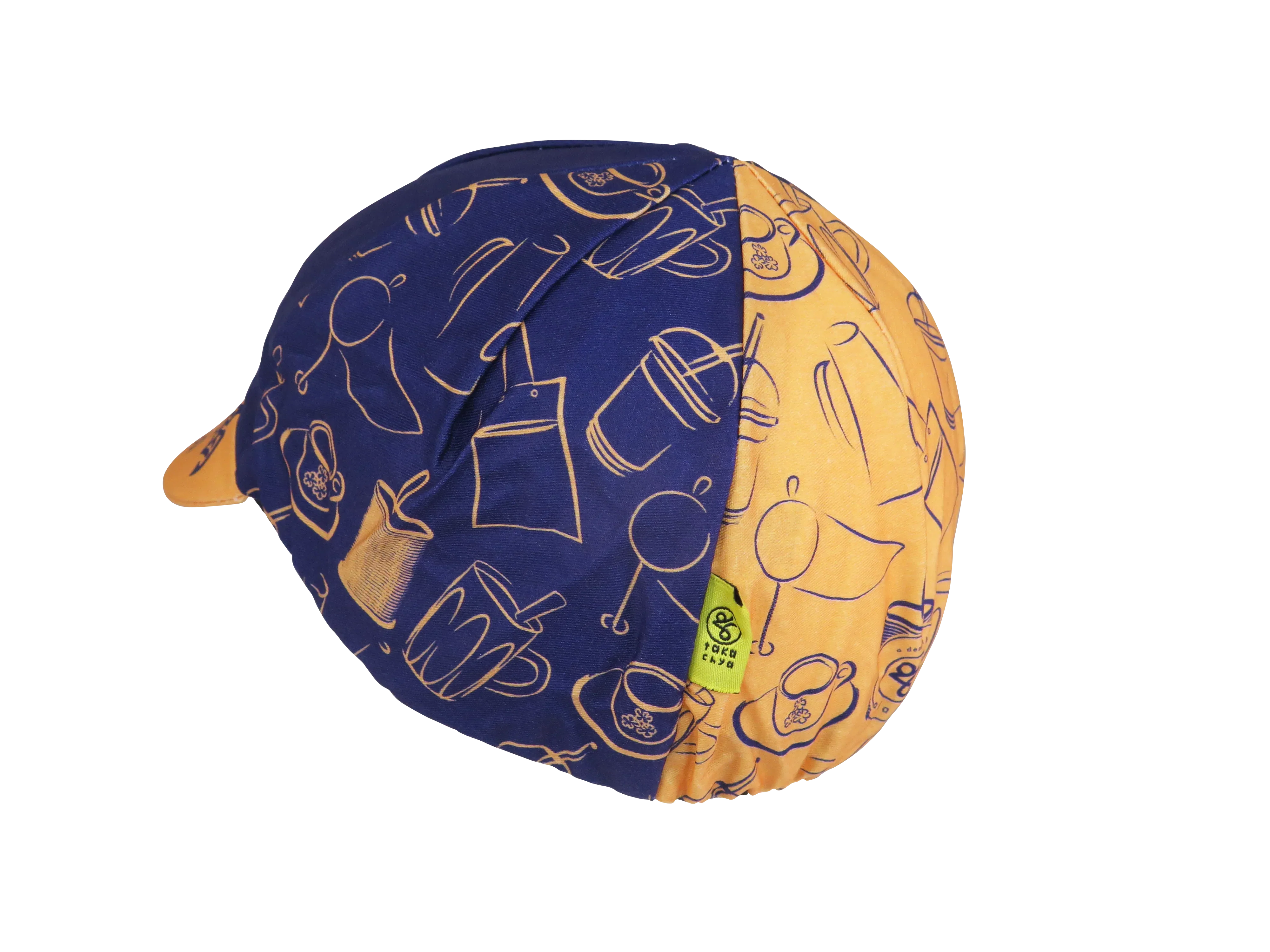 A DESIGN BY TAKACHYA | Cycling Cap - Me Love Kopi - Image 7
