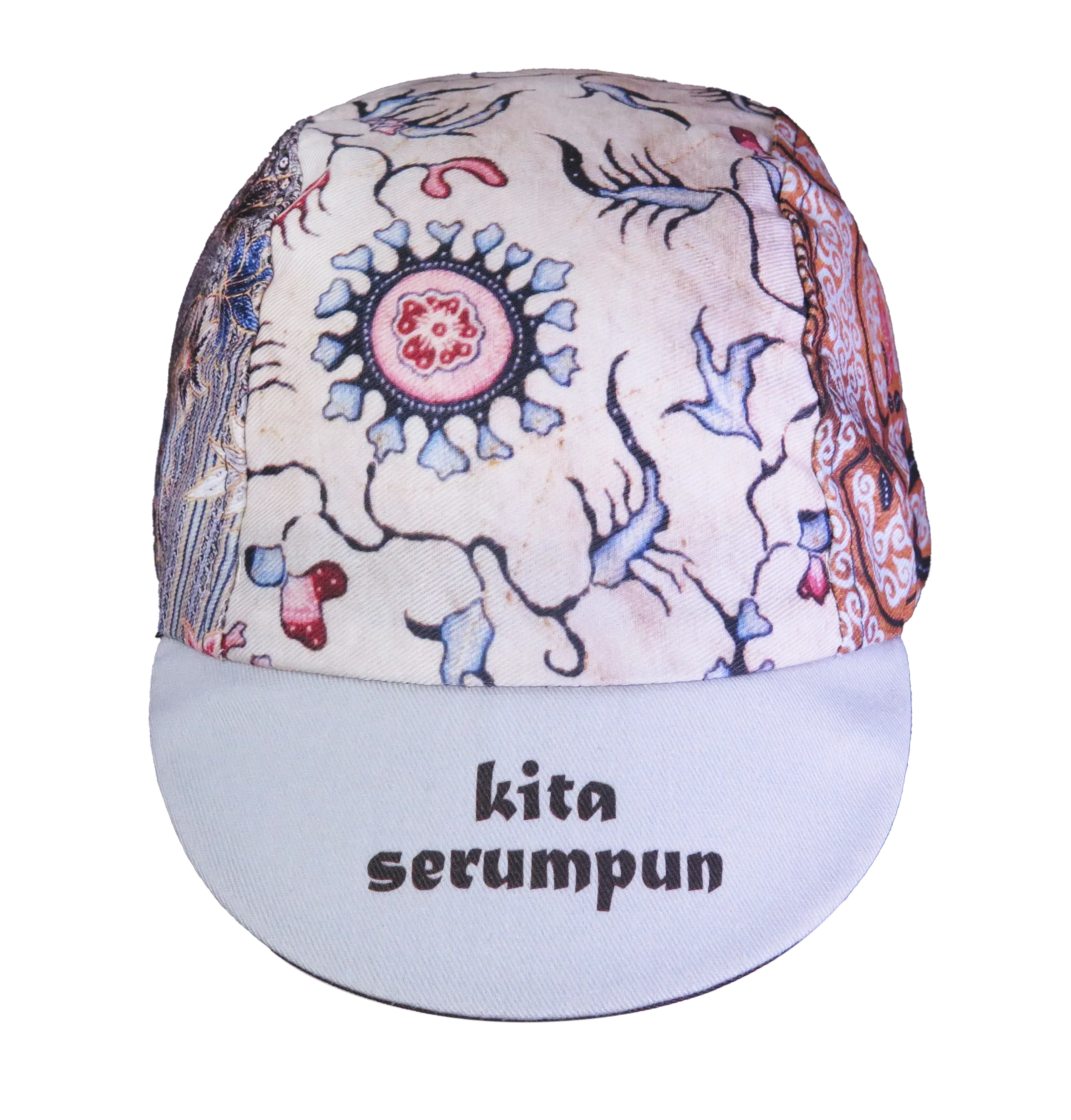 A DESIGN BY TAKACHYA | Faizal Caricatures X TKC Batik No.2 Cycling Cap - Image 2