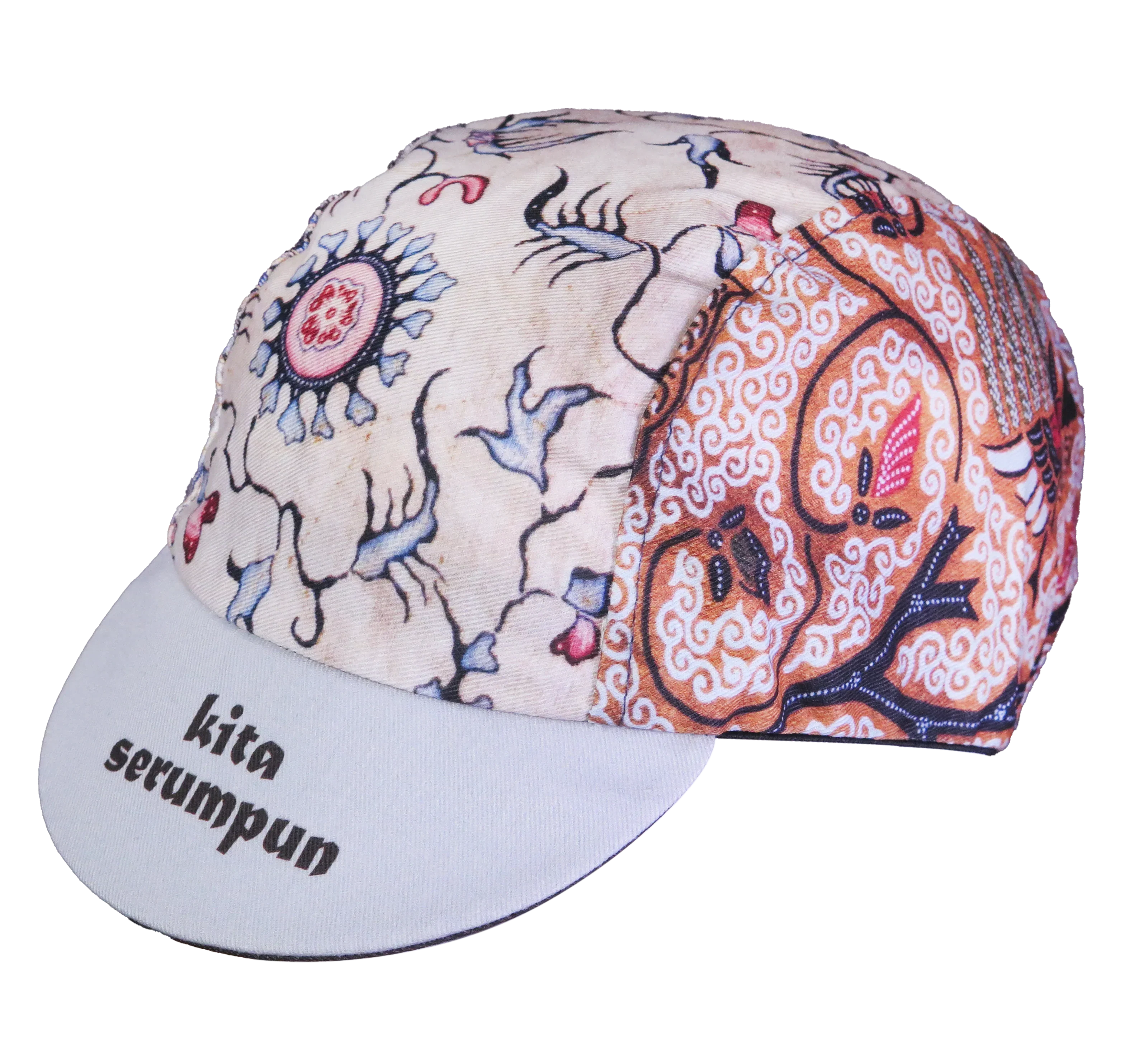 A DESIGN BY TAKACHYA | Faizal Caricatures X TKC Batik No.2 Cycling Cap - Image 5