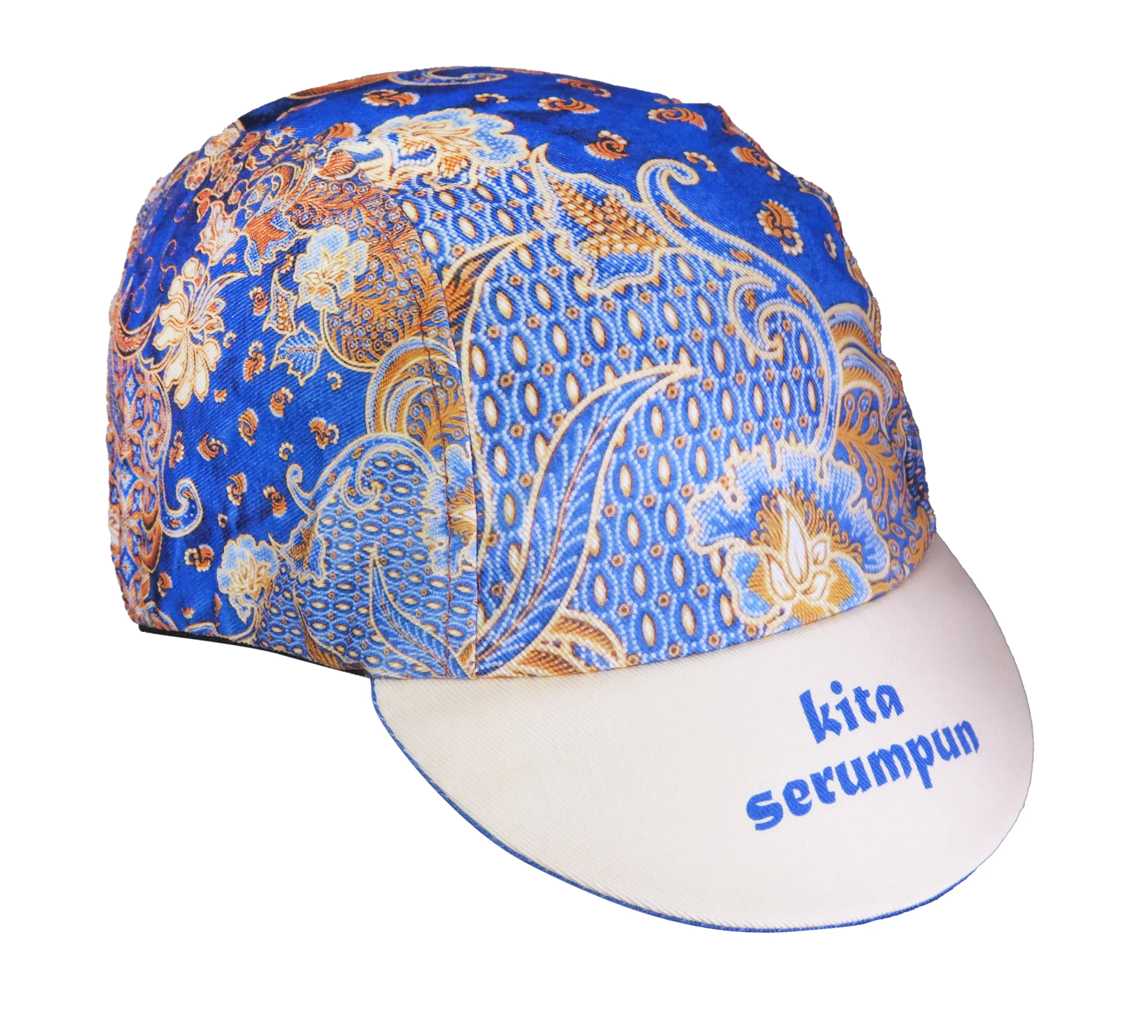 A DESIGN BY TAKACHYA | Faizal Caricatures X TKC Batik No.3 Cycling Cap - Image 3