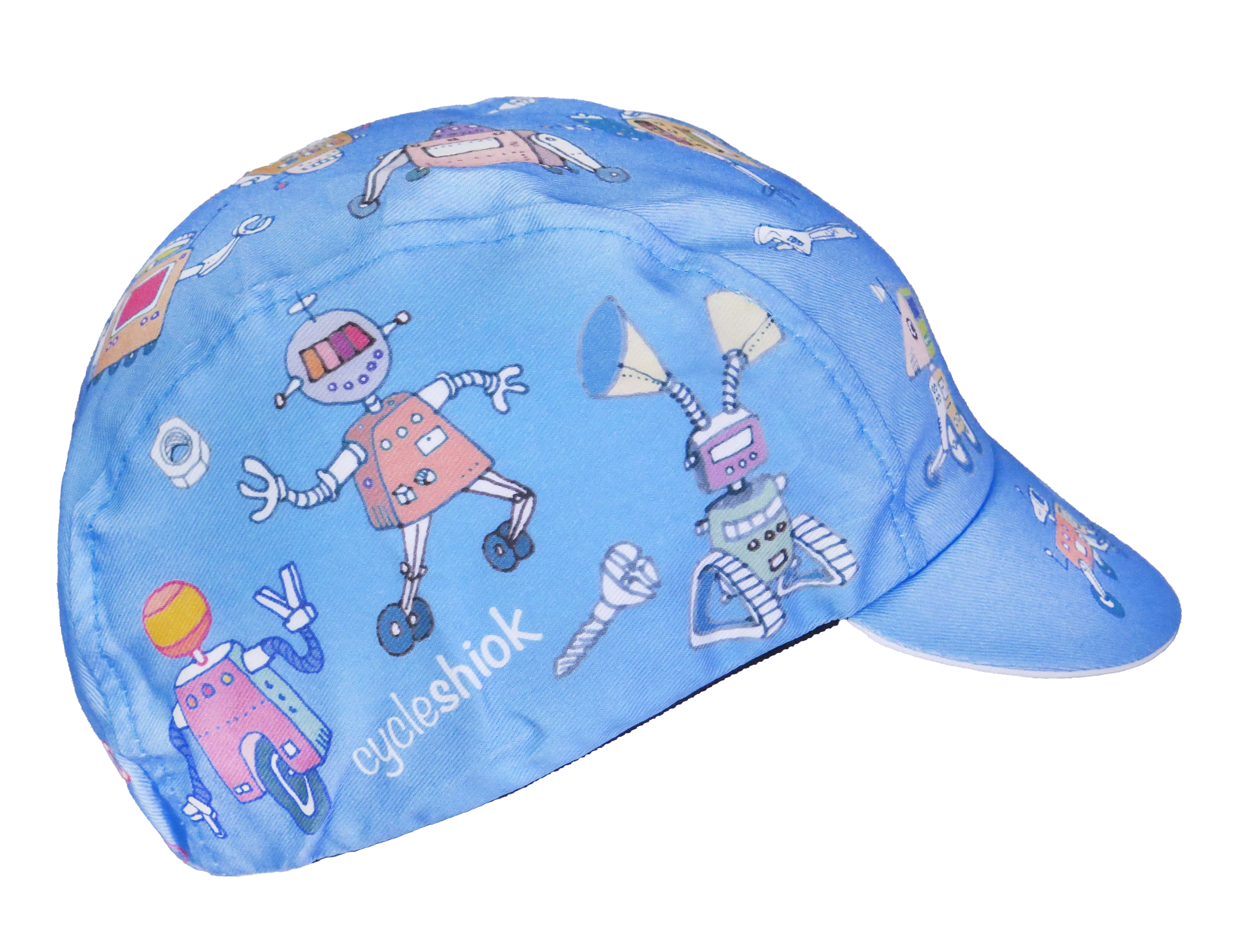 A DESIGN BY TAKACHYA | Faizal Caricatures x TKC Blue Robot Cycling Cap - Image 10