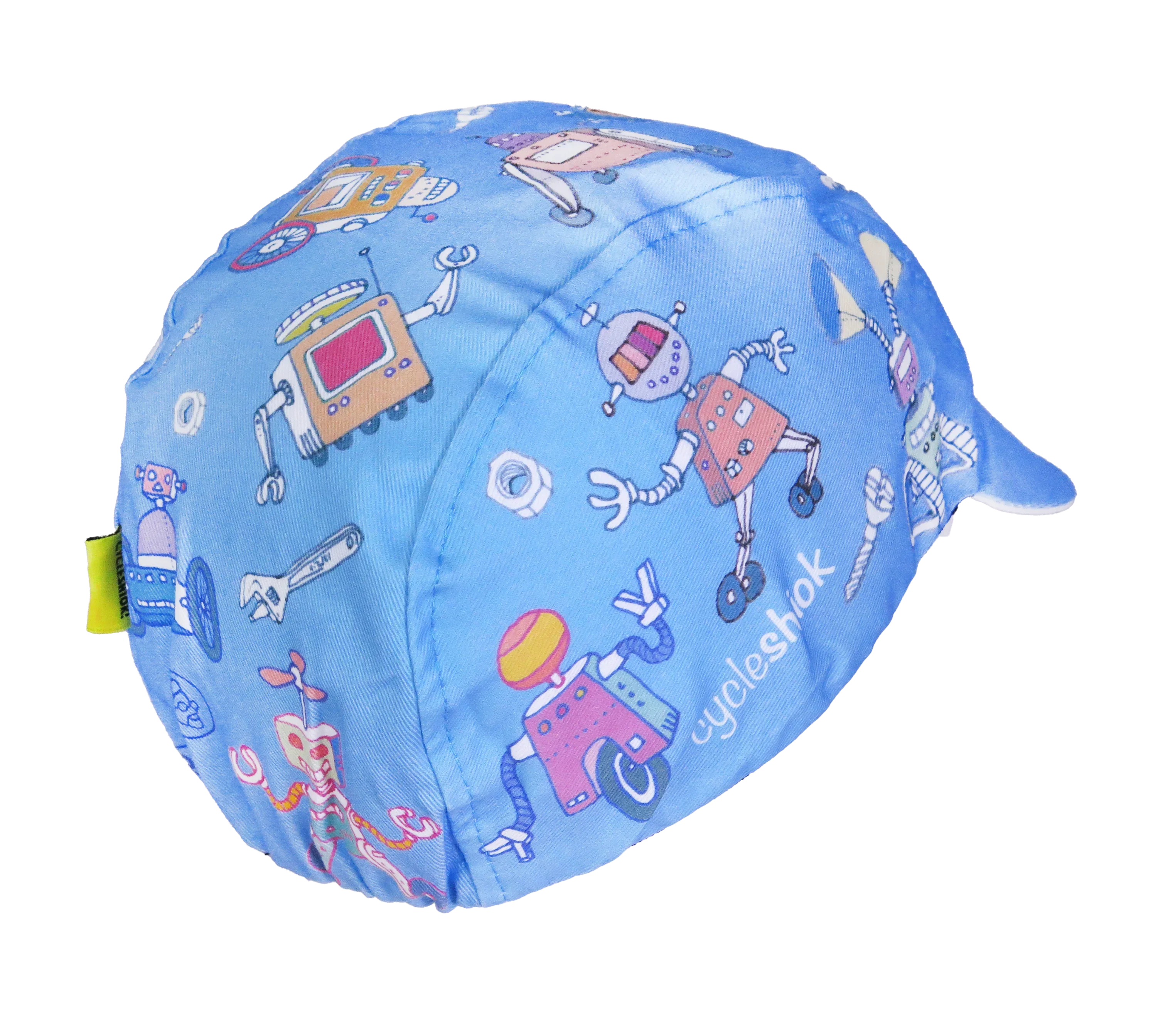 A DESIGN BY TAKACHYA | Faizal Caricatures x TKC Blue Robot Cycling Cap - Image 9