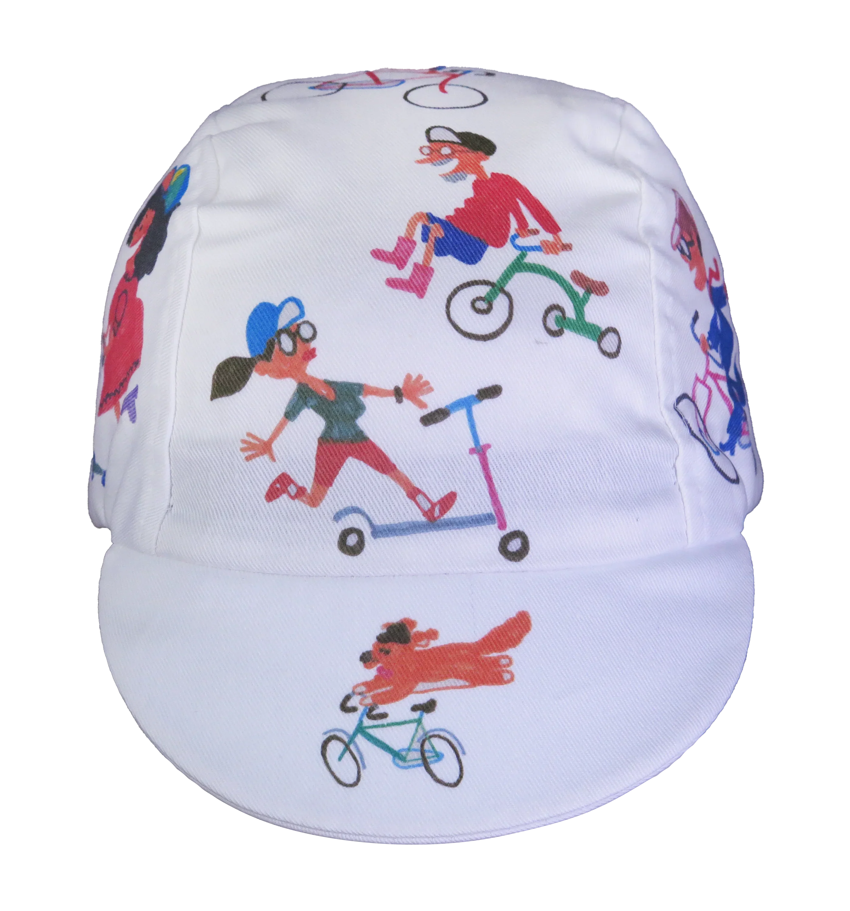 A DESIGN BY TAKACHYA | Faizal Caricatures x TKC CycleShiok! Cycling Cap - Image 2