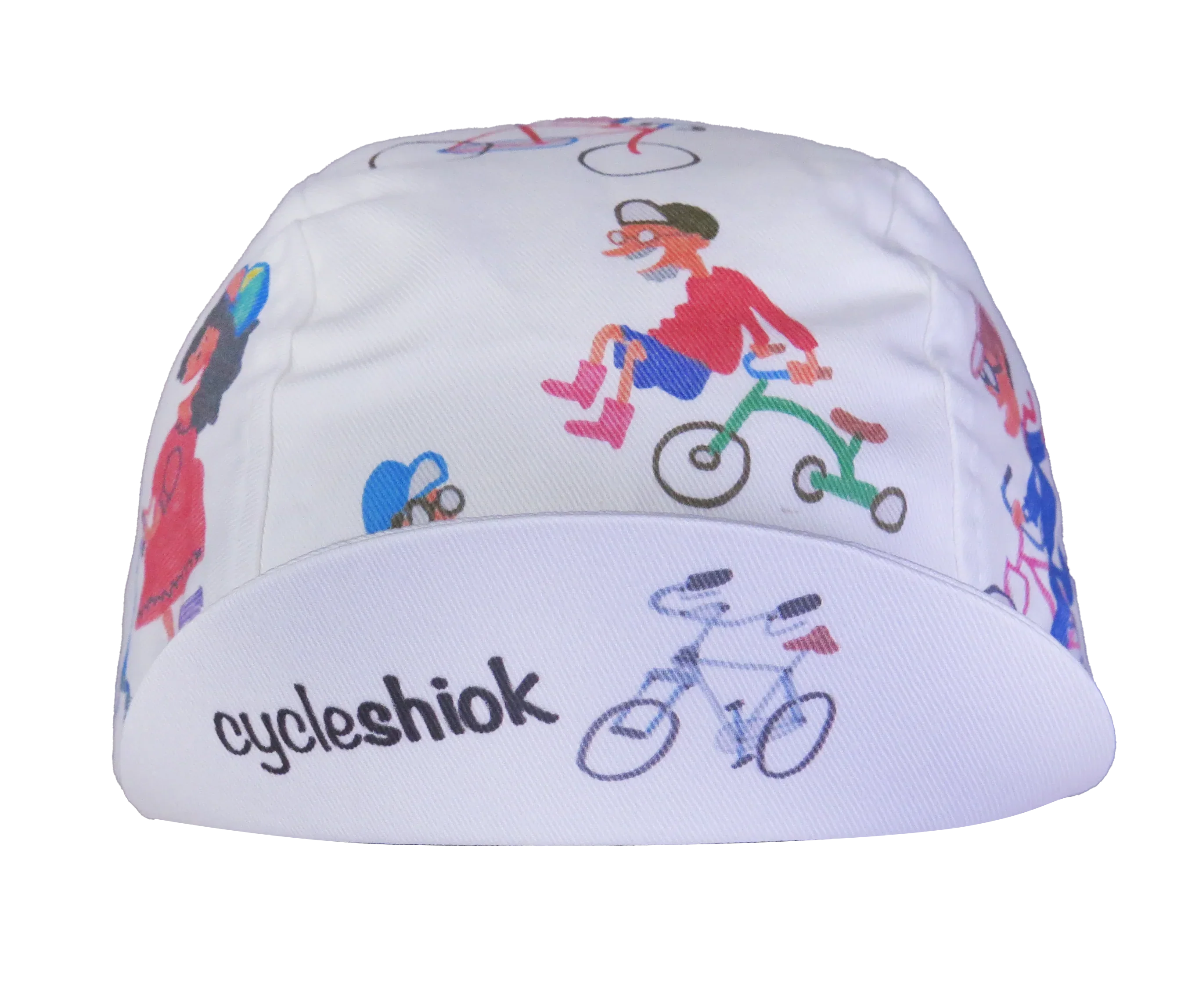 A DESIGN BY TAKACHYA | Faizal Caricatures x TKC CycleShiok! Cycling Cap - Image 3