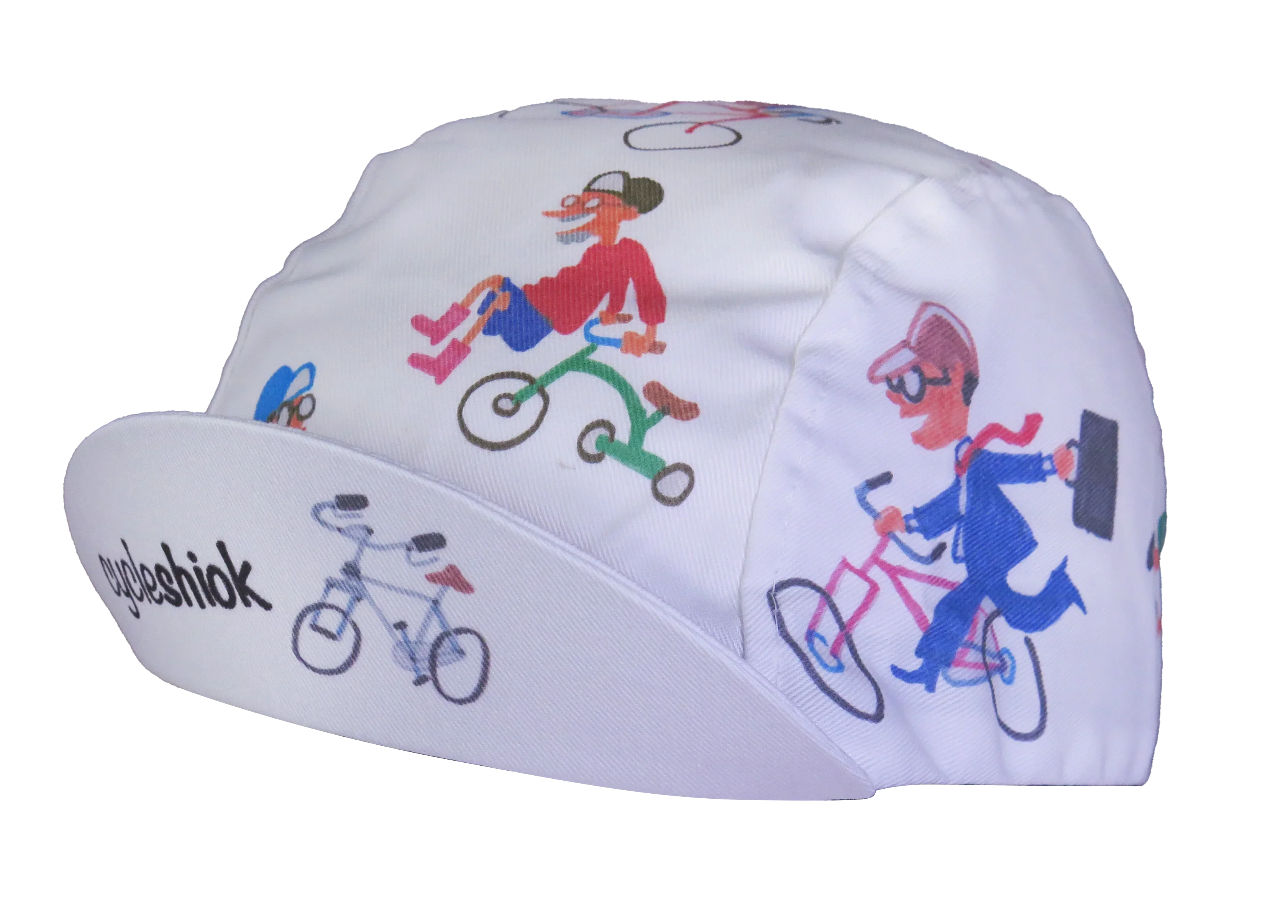A DESIGN BY TAKACHYA | Faizal Caricatures x TKC CycleShiok! Cycling Cap - Image 4