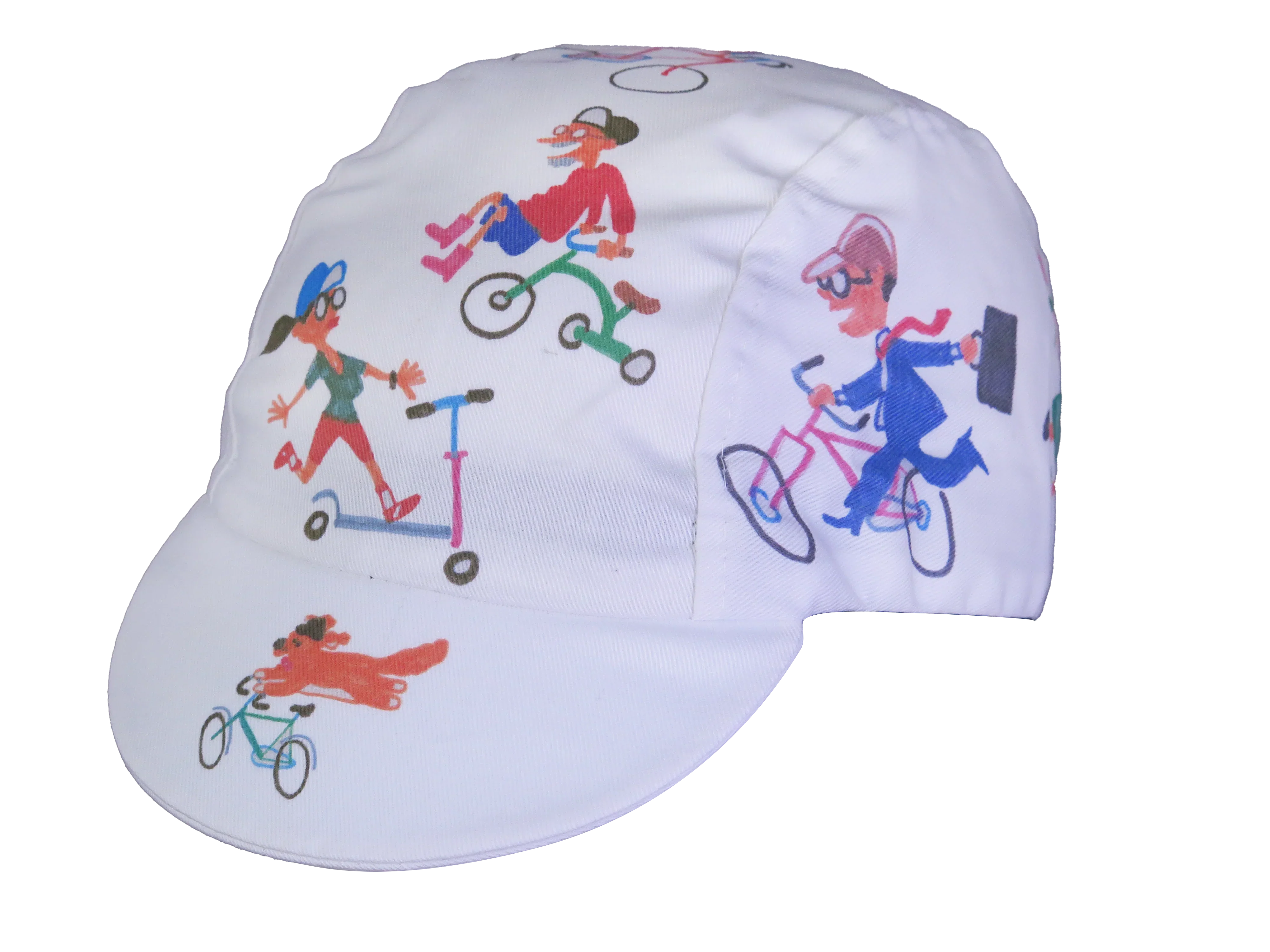 A DESIGN BY TAKACHYA | Faizal Caricatures x TKC CycleShiok! Cycling Cap - Image 5