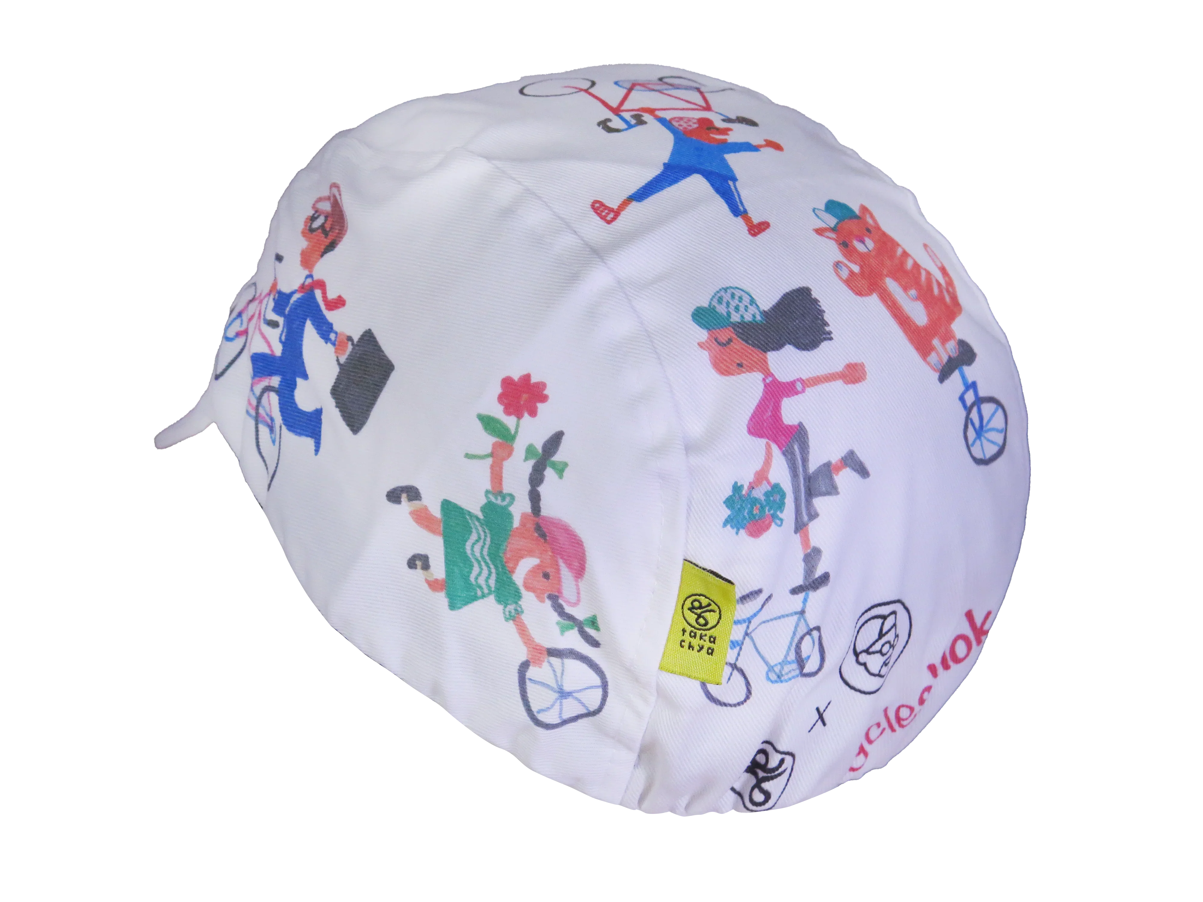 A DESIGN BY TAKACHYA | Faizal Caricatures x TKC CycleShiok! Cycling Cap - Image 7