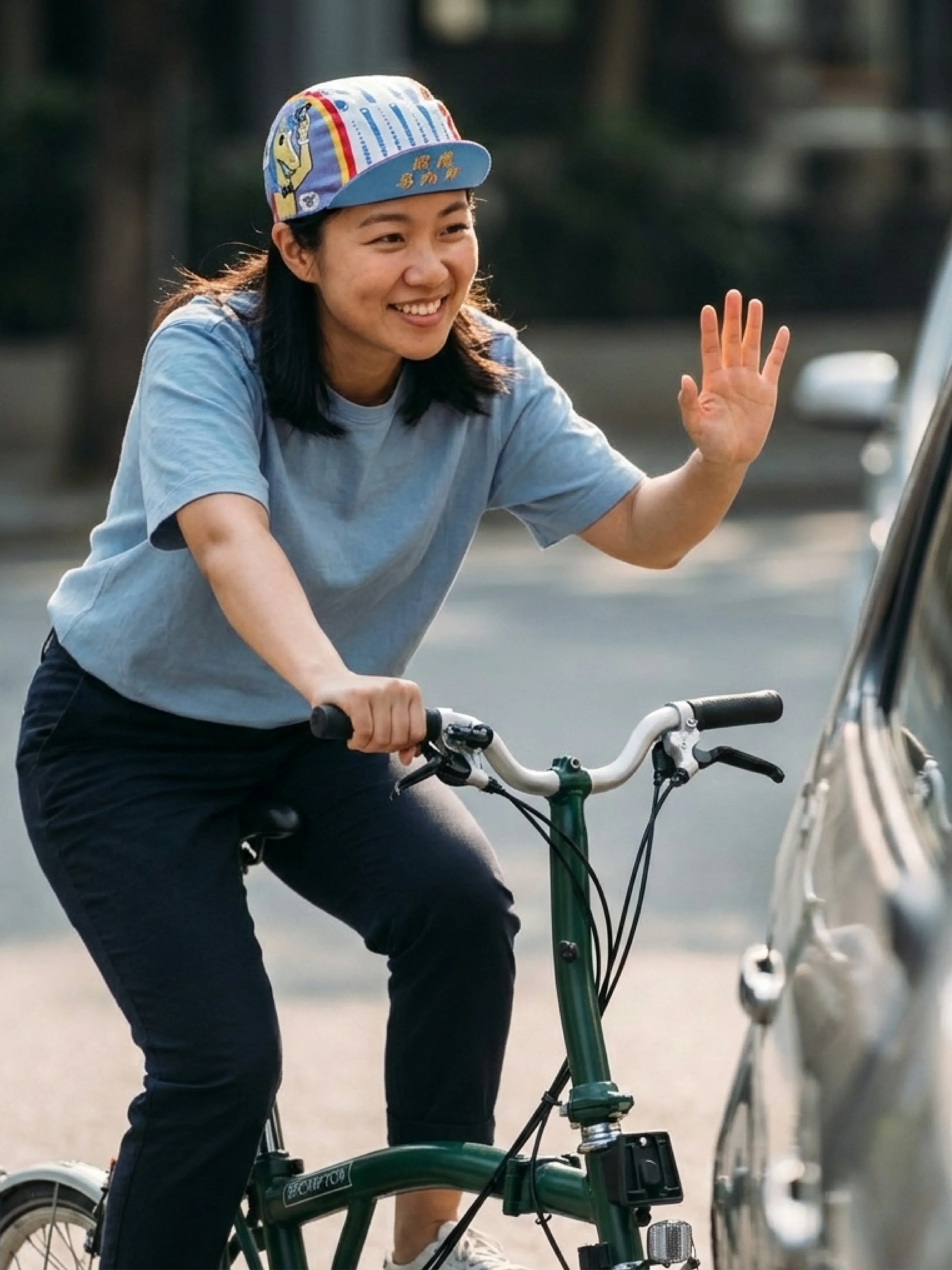 A DESIGN BY TAKACHYA | Good Manners Takachya Cycling Cap - Image 14