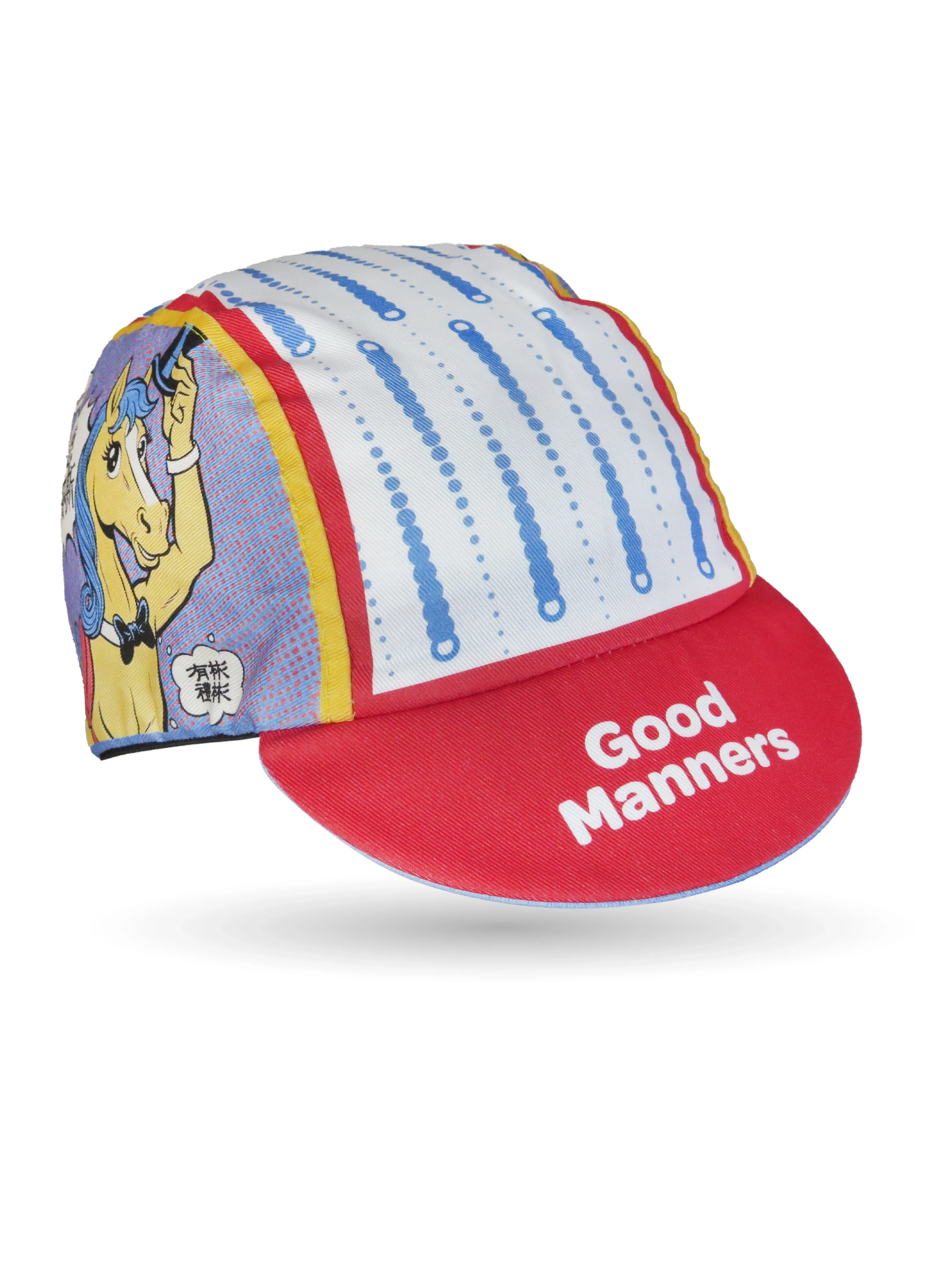 A DESIGN BY TAKACHYA | Good Manners Takachya Cycling Cap - Image 2