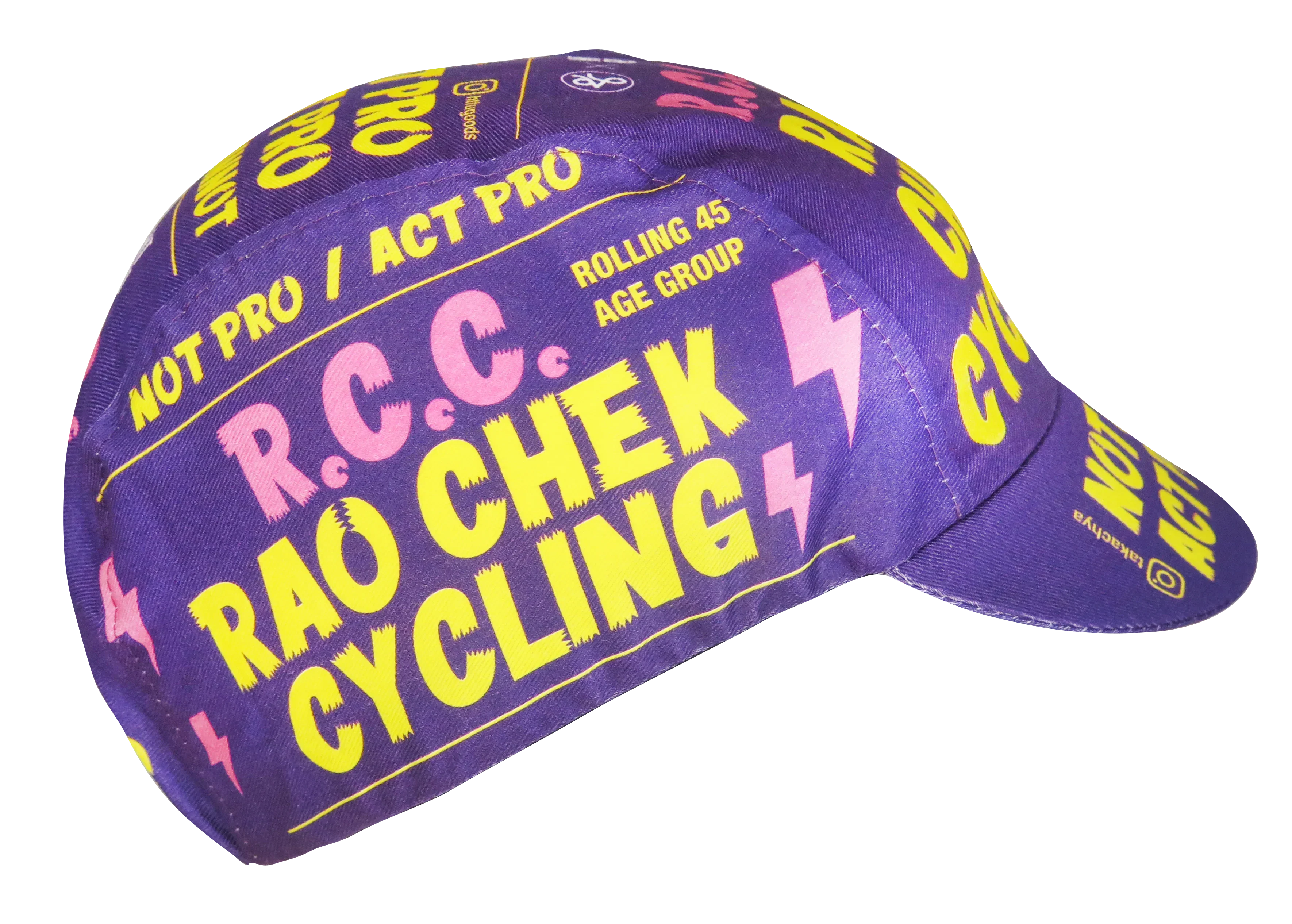A DESIGN BY TAKACHYA | TKC X HTFU - RAO CHEK CYCLING | YELLOW, PURPLE, RED - Image 10