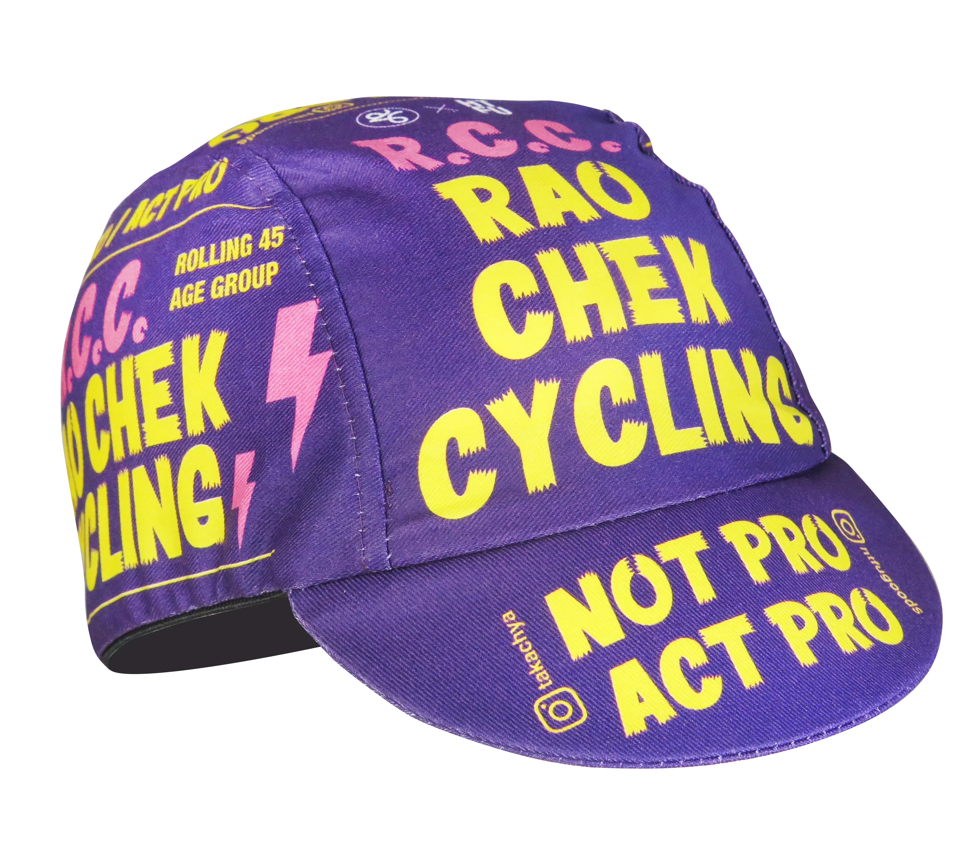 A DESIGN BY TAKACHYA | TKC X HTFU - RAO CHEK CYCLING | YELLOW, PURPLE, RED - Image 11