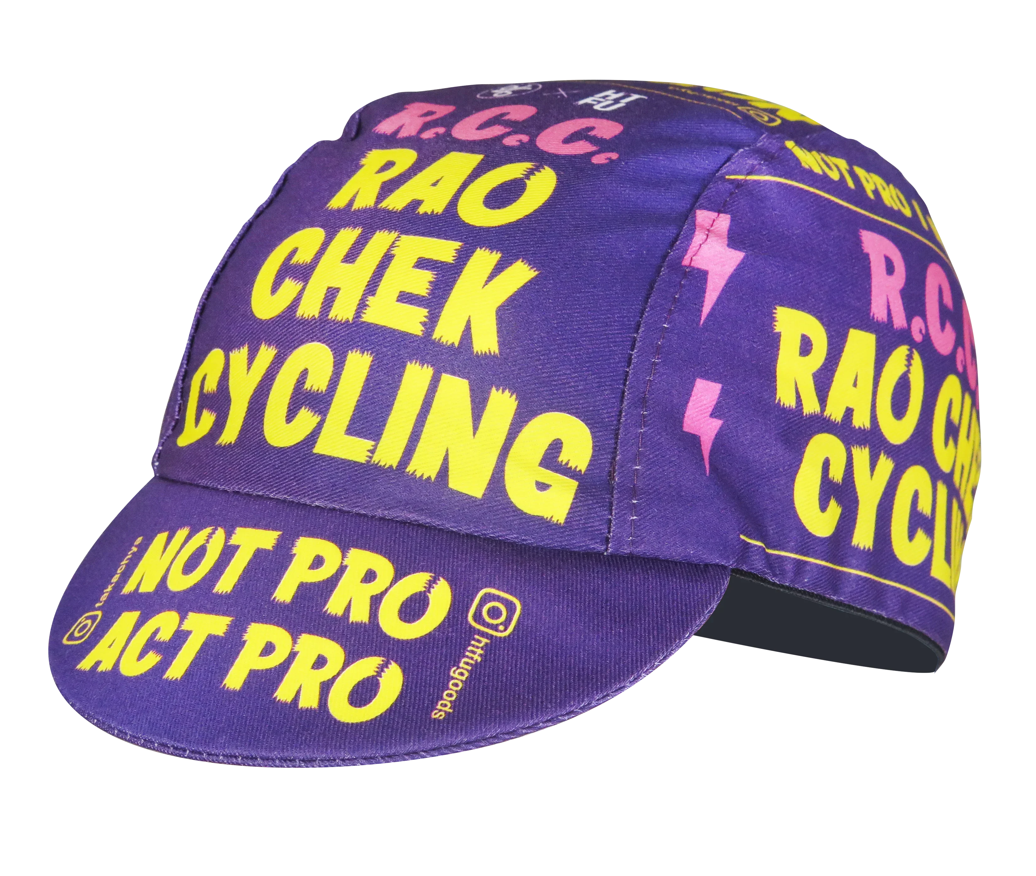 A DESIGN BY TAKACHYA | TKC X HTFU - RAO CHEK CYCLING | YELLOW, PURPLE, RED - Image 5