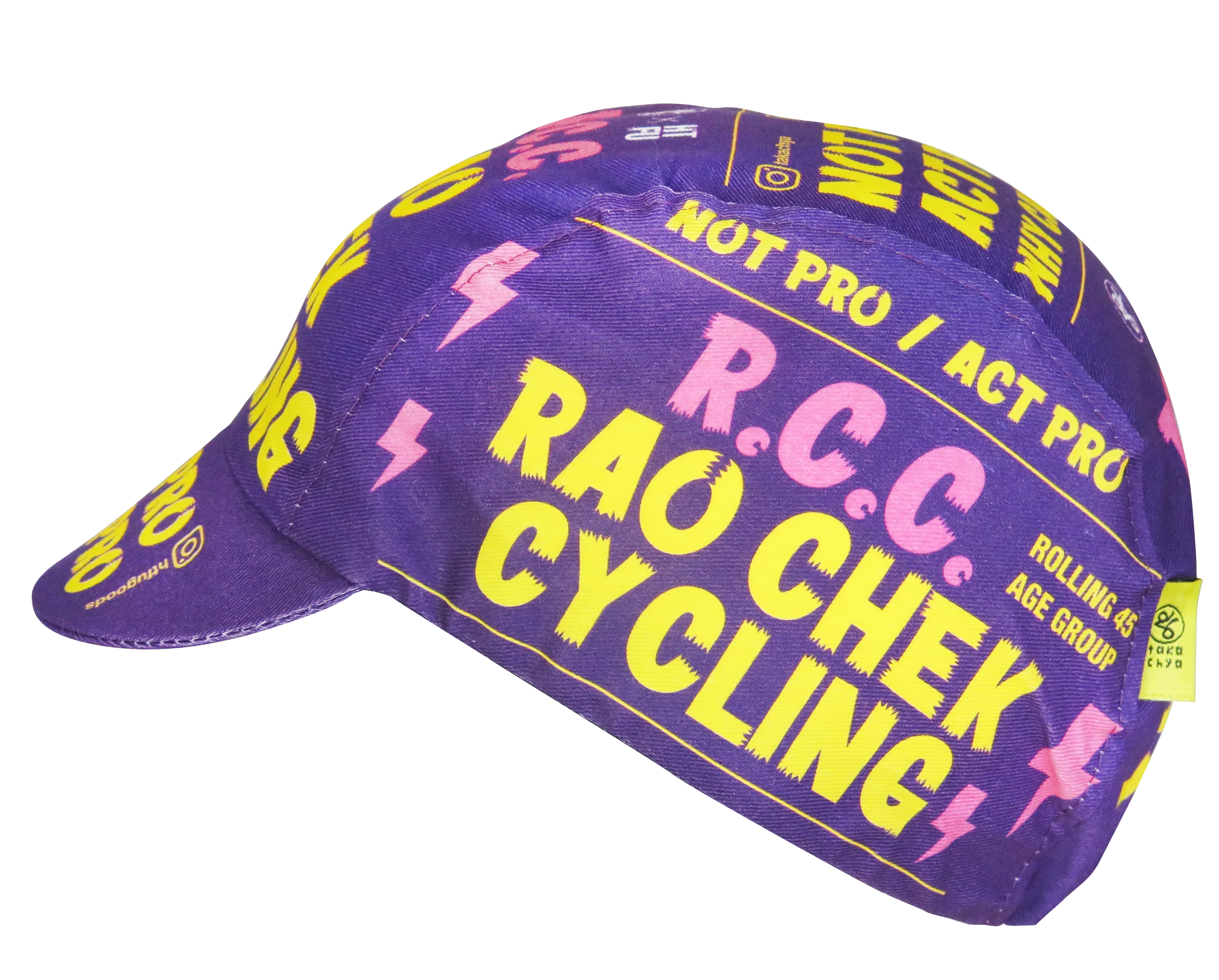 A DESIGN BY TAKACHYA | TKC X HTFU - RAO CHEK CYCLING | YELLOW, PURPLE, RED - Image 6