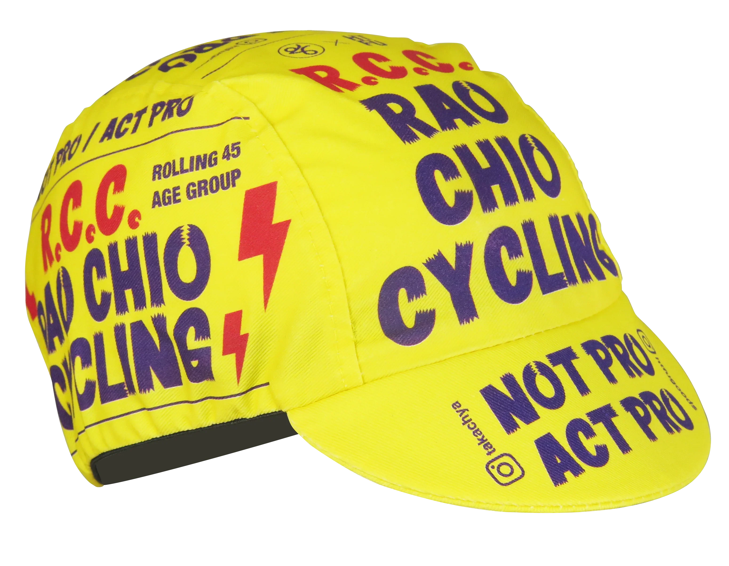 A DESIGN BY TAKACHYA | TKC X HTFU - RAO CHIO CYCLING | BLUE, RED, WHITE - Image 3
