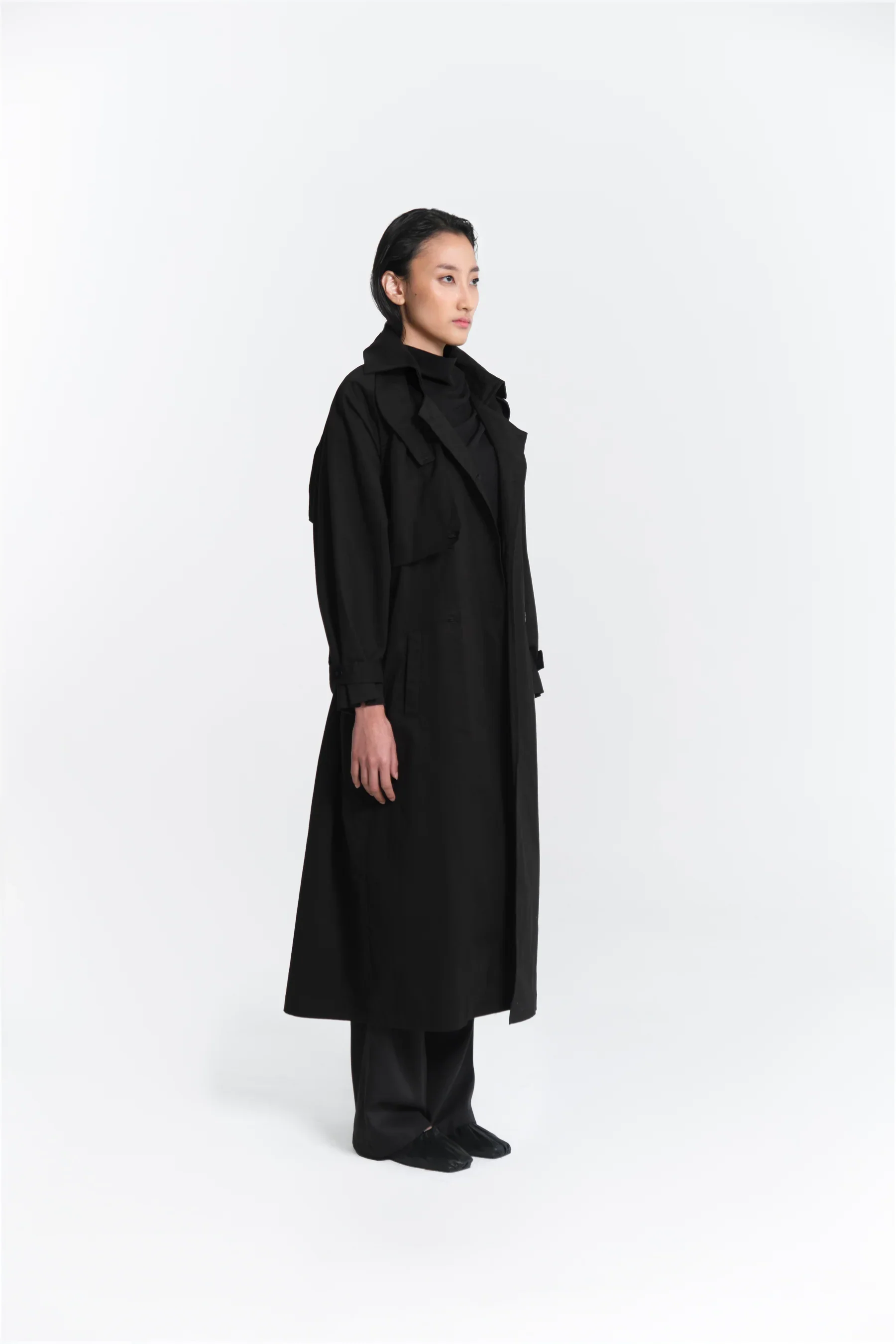 AESTHETIC PLEASURE | Division Coat Black - Image 5