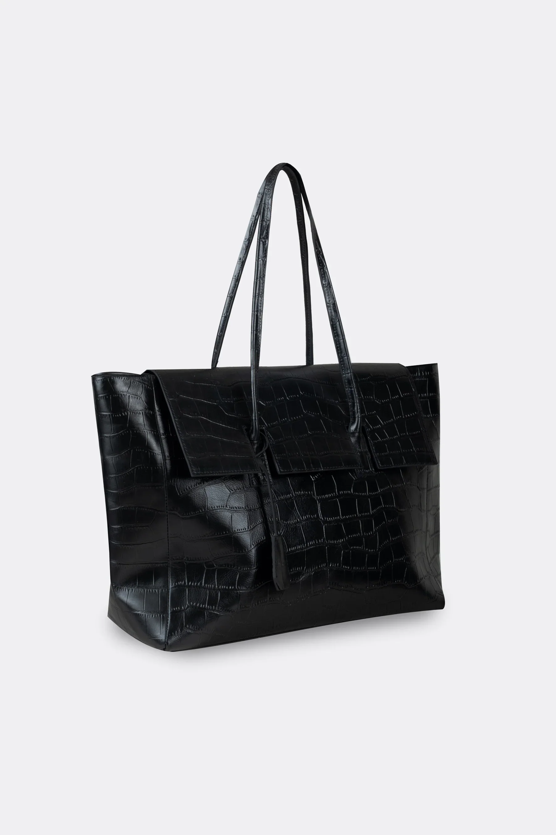 AESTHETIC PLEASURE | Essens Bag Alligator Black - Image 2