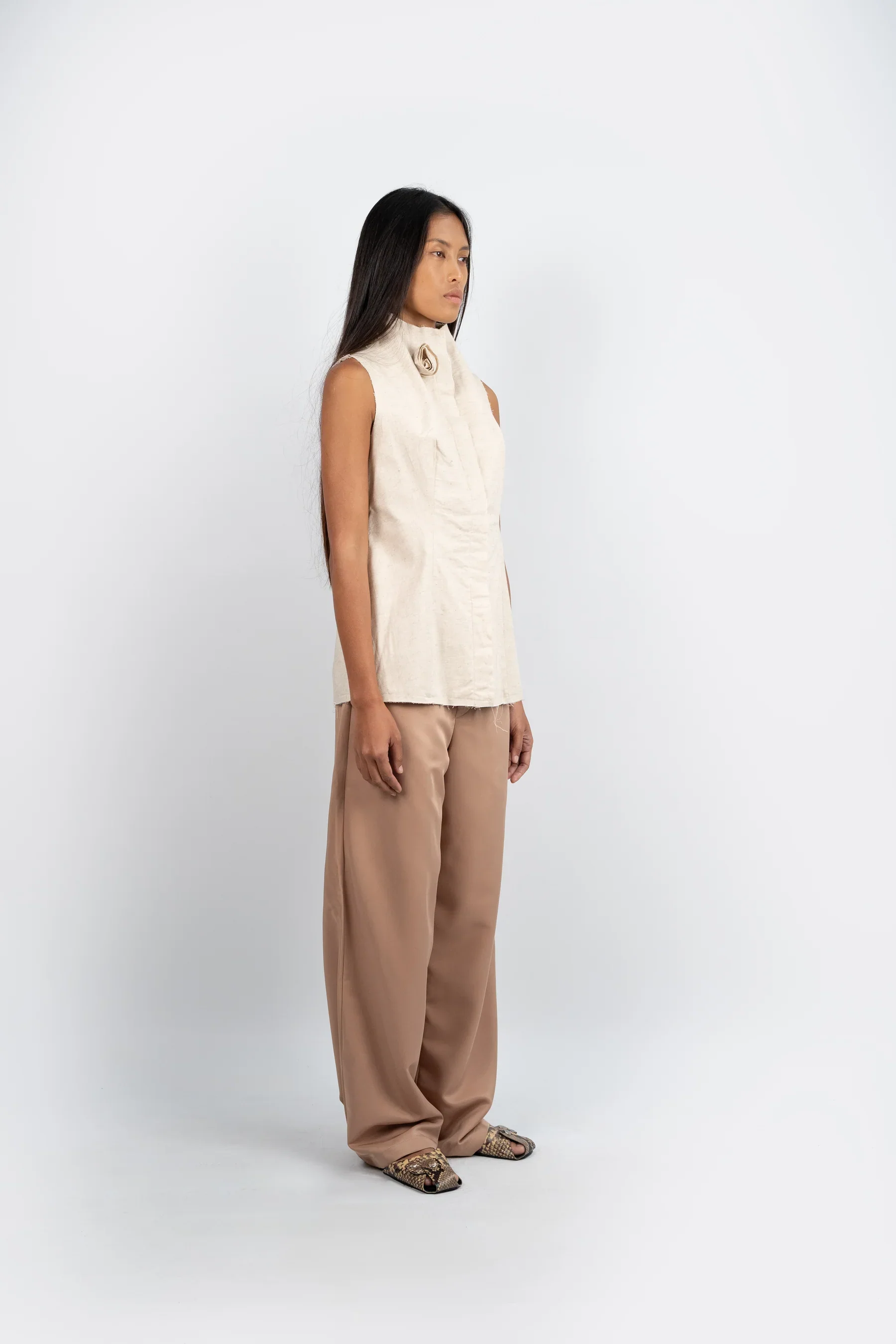 AESTHETIC PLEASURE | Phil Pants Beige - Image 2