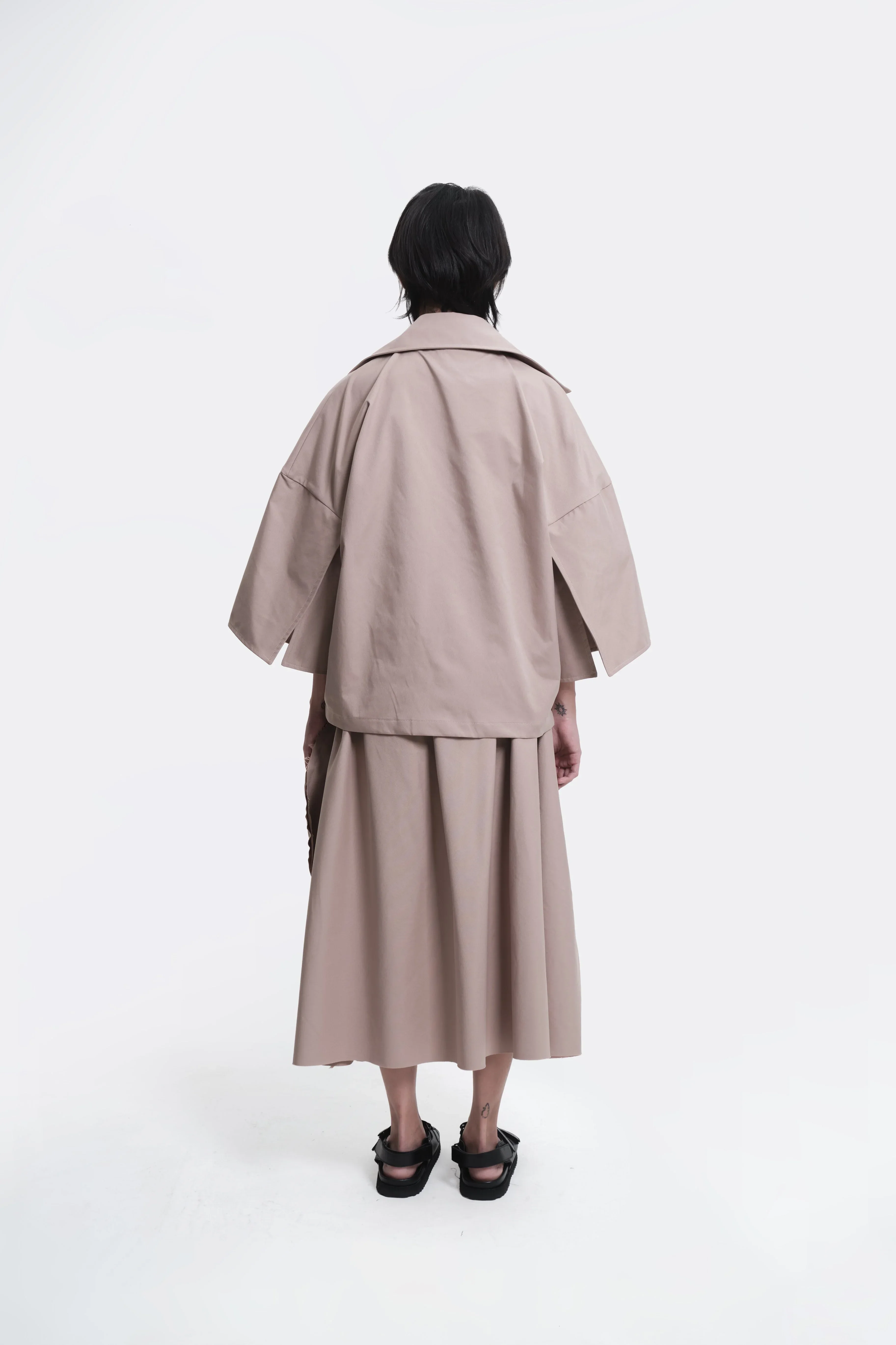 AESTHETIC PLEASURE | Semi Skirt Beige - Image 5