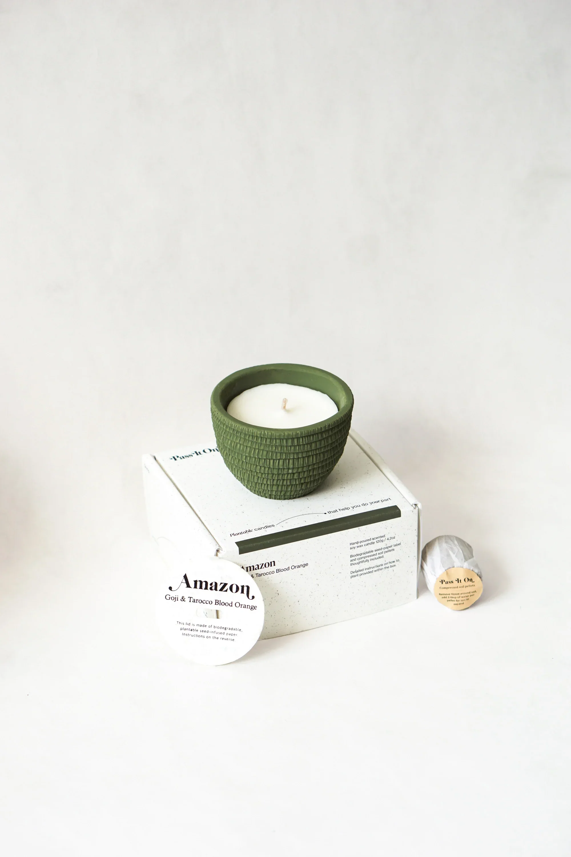 Amazon, Goji & Tarocco Blood Orange Plantable Candles - Image 2