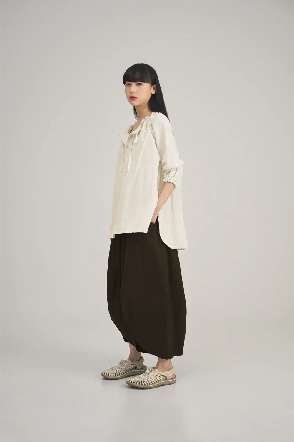 SABRINAGOH | Analee Pants Taupe