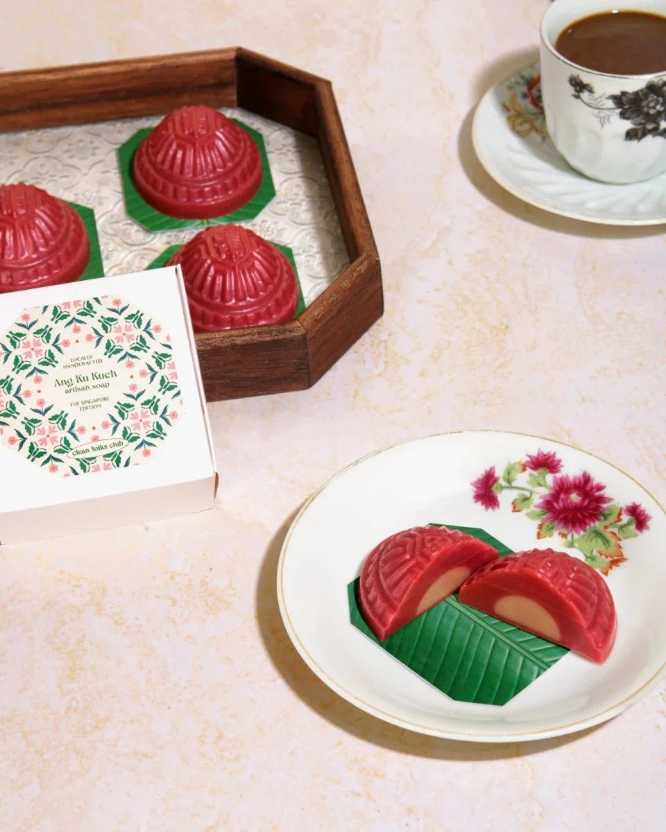 CLEAN FOLKS CLUB | Ang Ku Kueh Soap - Image 3