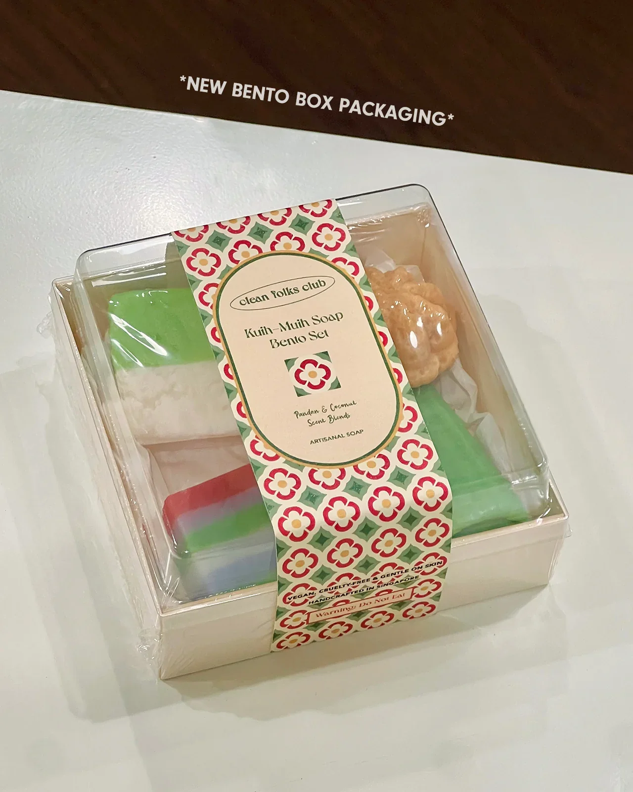 CLEAN FOLKS CLUB | Kuih-Muih Soap Basket - Image 3