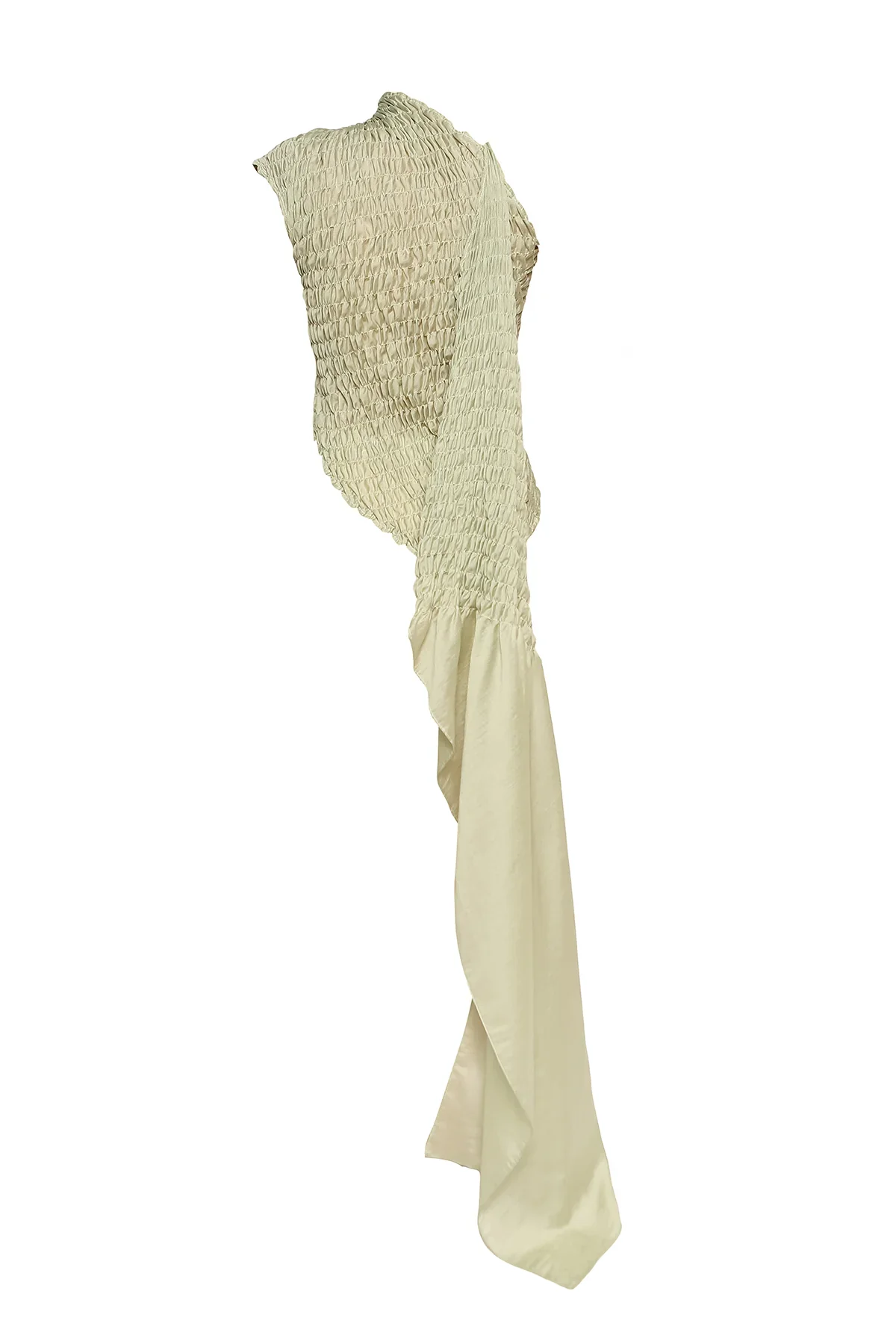 ANW | Slanted Asymmetrical Top w/ Shawl - Image 4
