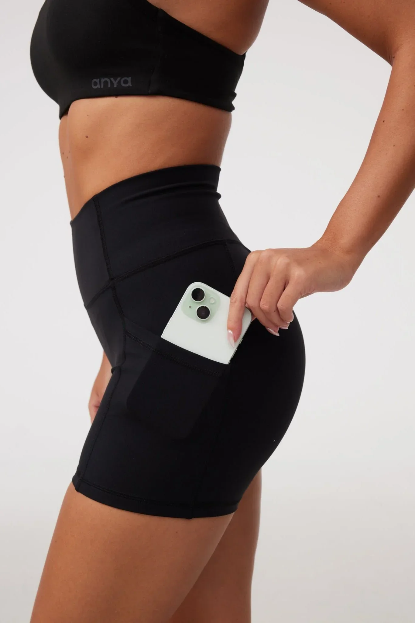 ANYA ACTIVE | Pocket Shorts (Mini 4") - Image 3