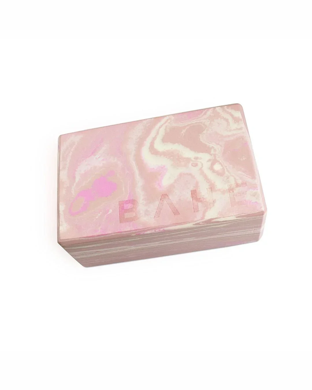 BAHE | Yoga Block 22.5x15x9cm - Mauve Marble - Image 4