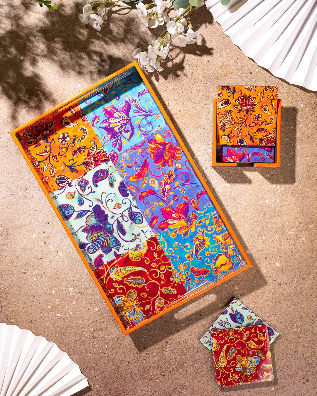 PHOTO PHACTORY | Batik Art Rectangle Tray