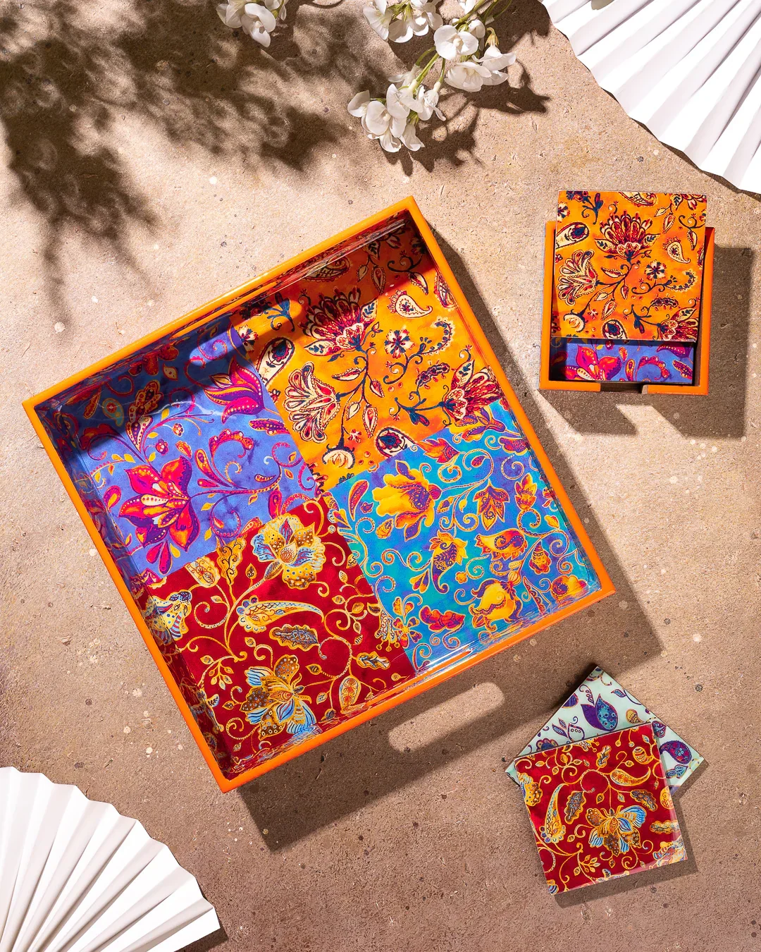 PHOTO PHACTORY | Batik Art Square Tray